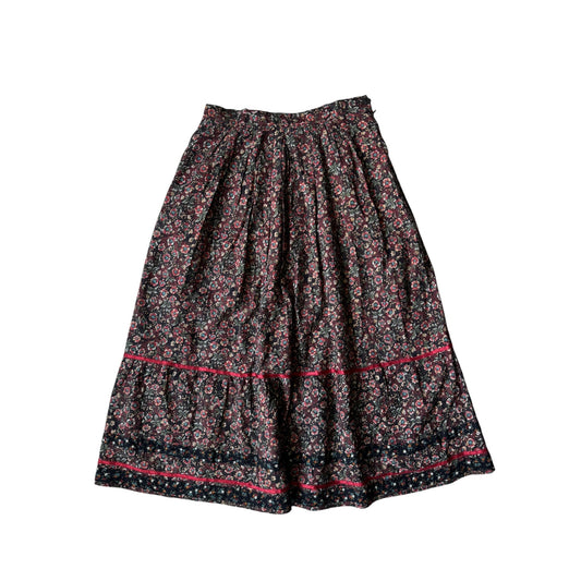 🌸 Fustă Vintage Floral Printed – EU 38 (S/M Damă) - anbracaminte