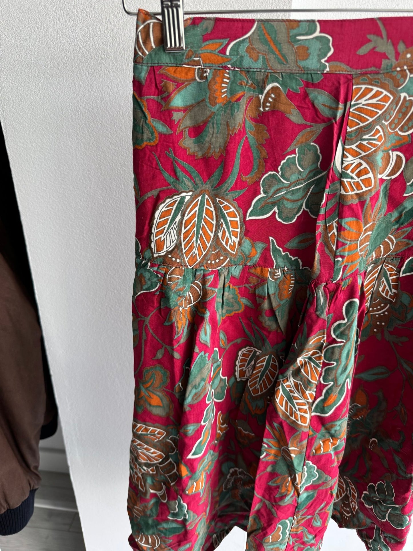🌸 Fustă Vintage Floral Printed – IT 44 – Made in Italy - anbracaminte