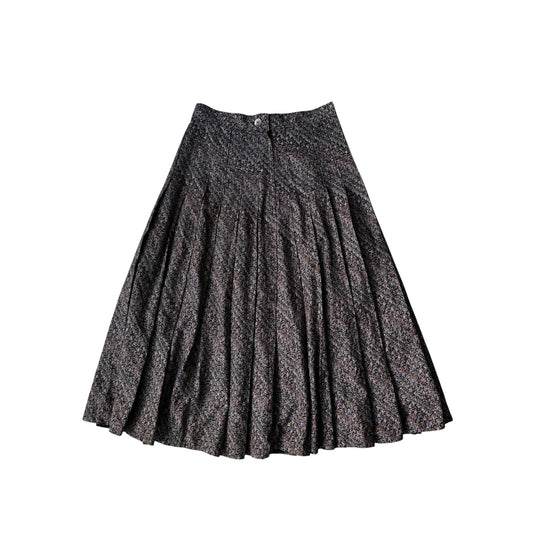 🌸 Fustă Vintage Floral – XS/S Damă - anbracaminte