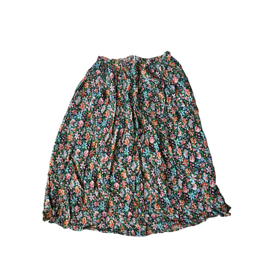 🌸 Fustă Vintage Floral – XS/S Damă - anbracaminte