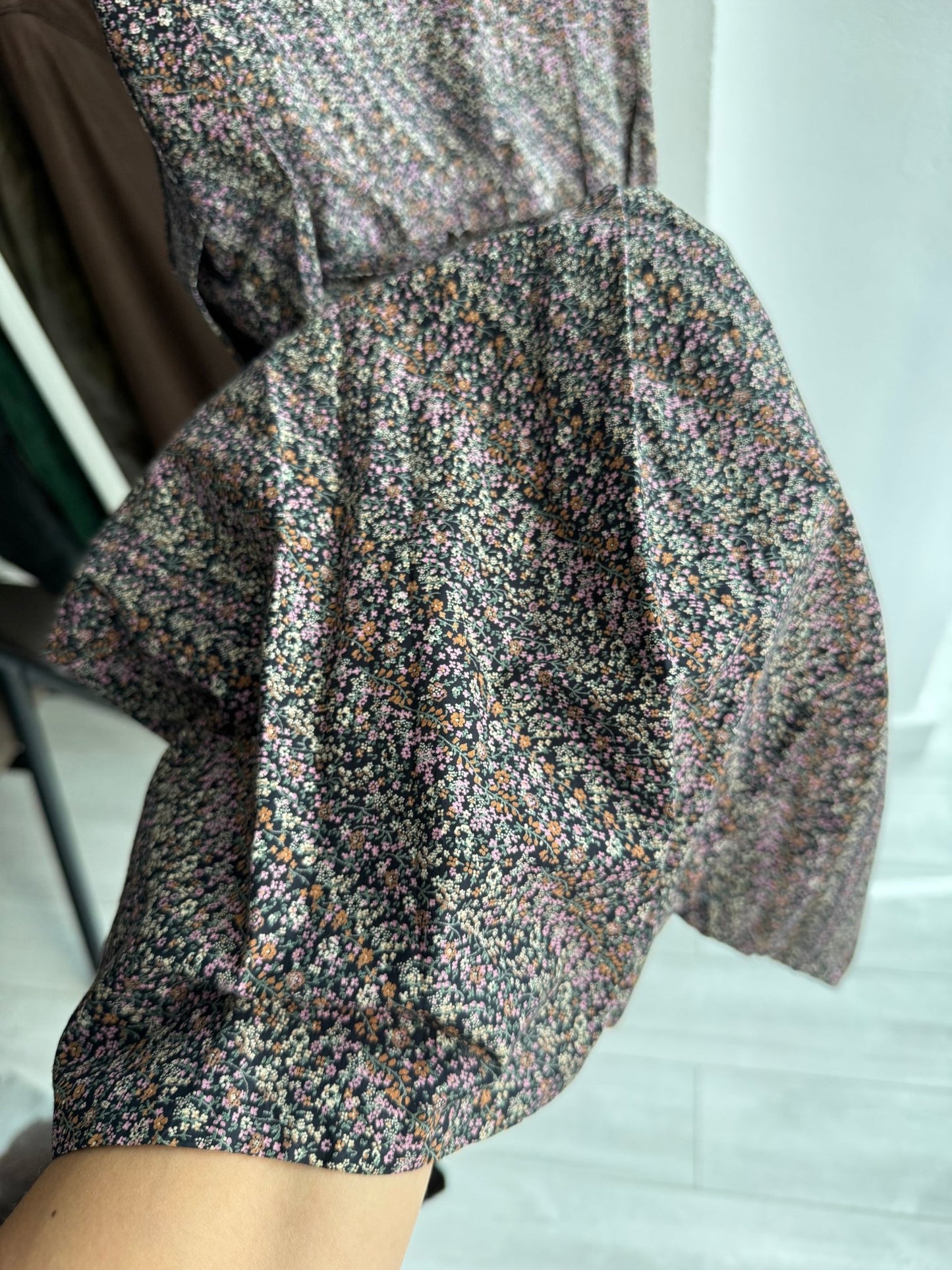 🌸 Fustă Vintage Floral – XS/S Damă - anbracaminte