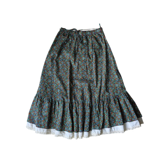 🌸 Fustă Vintage Floral – XS/S Damă – Made in Italy - anbracaminte