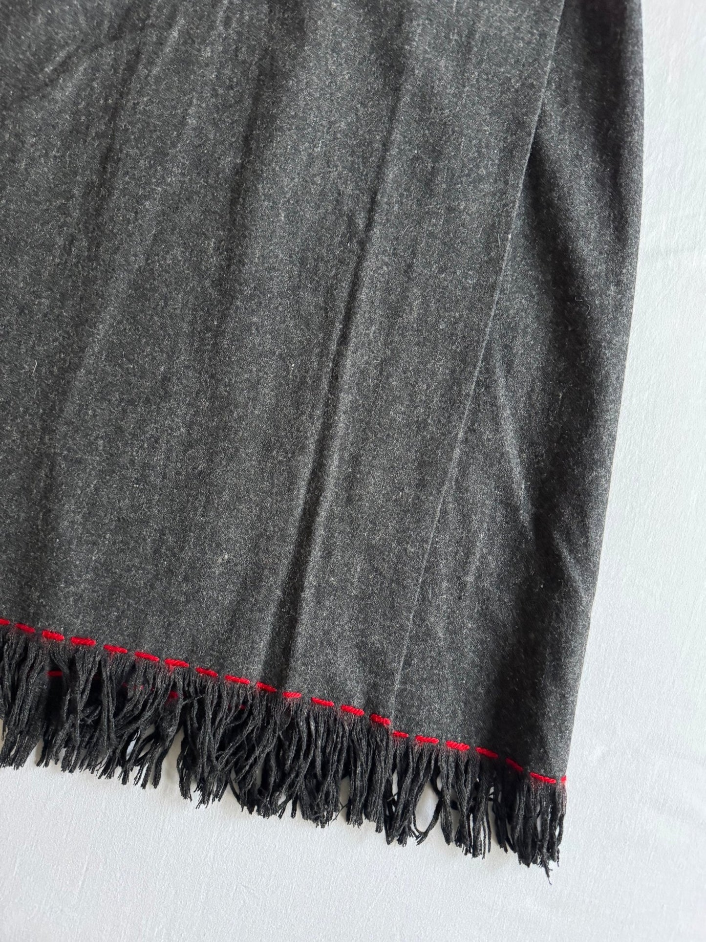 🧵 Fustă Vintage Gri (Mărime EU 36 – S) - anbracaminte