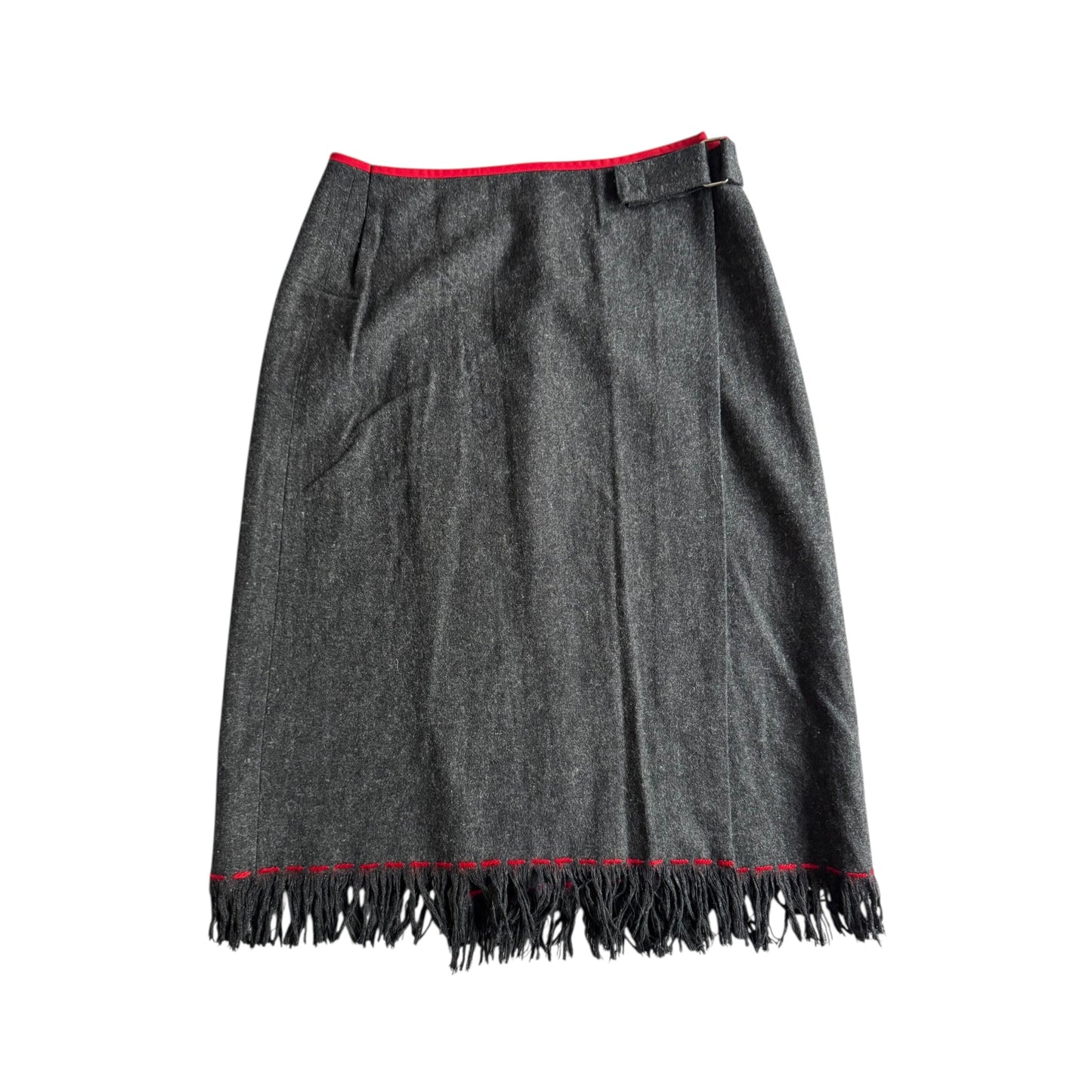 🧵 Fustă Vintage Gri (Mărime EU 36 – S) - anbracaminte