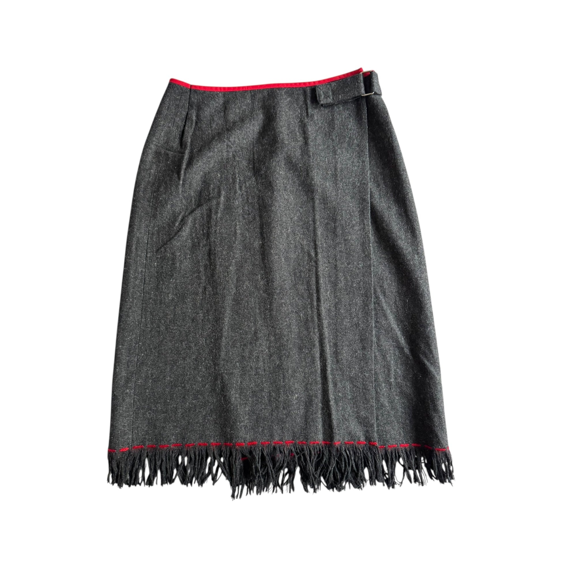 🧵 Fustă Vintage Gri (Mărime EU 36 – S) - anbracaminte