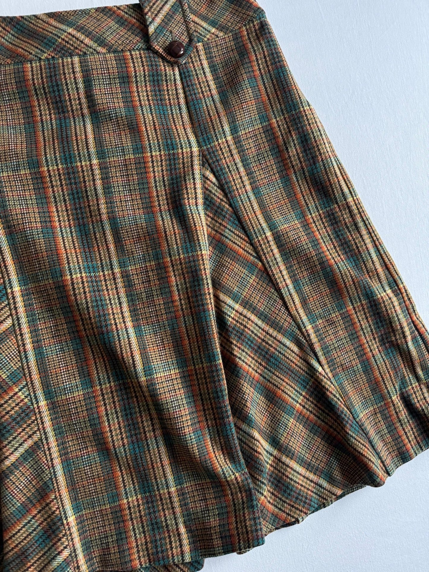 🇮🇹 Fustă Vintage Max & Co / Tartan Print (Mărime 40 - M/L) - anbracaminte