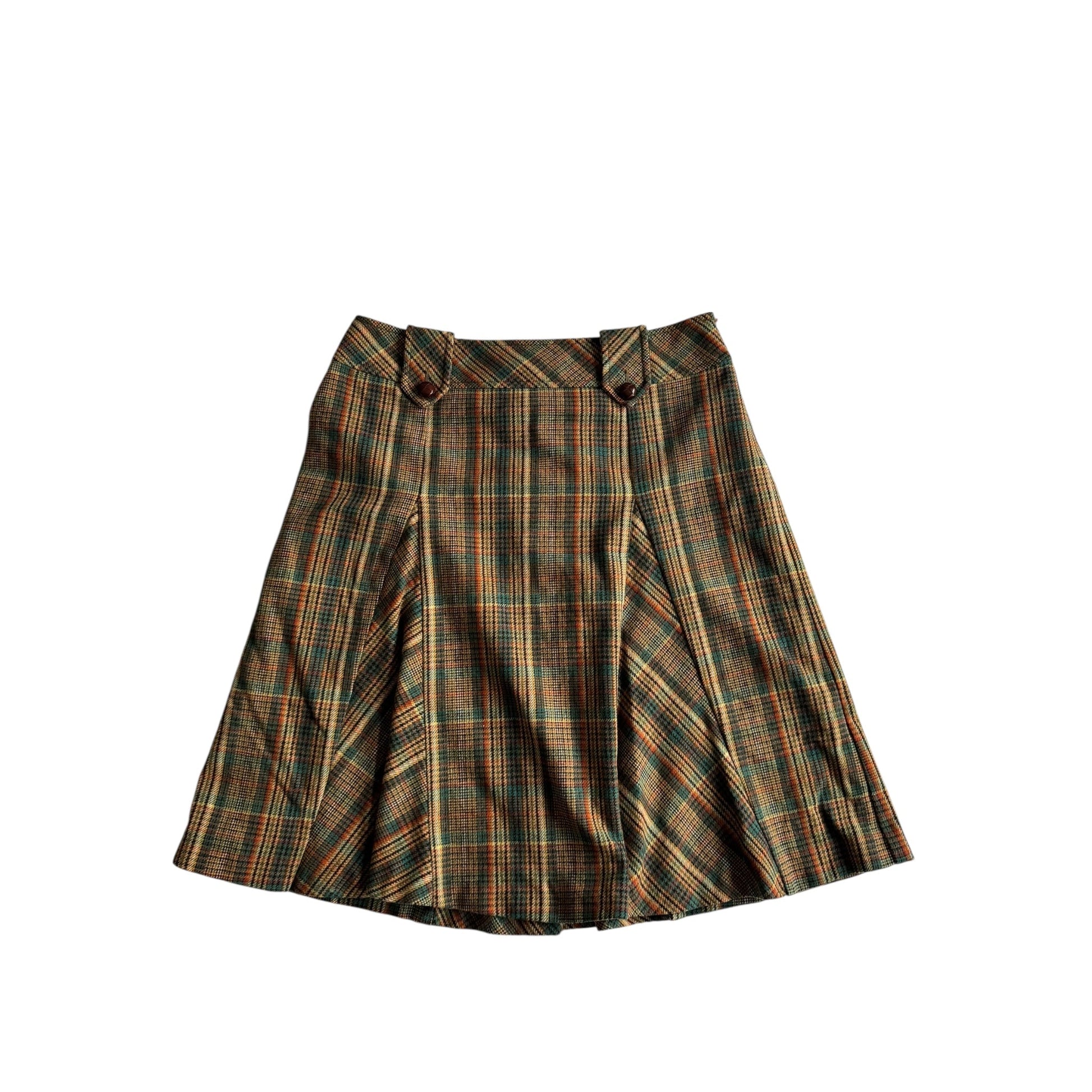 🇮🇹 Fustă Vintage Max & Co / Tartan Print (Mărime 40 - M/L) - anbracaminte