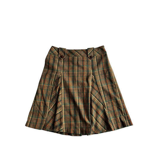 🇮🇹 Fustă Vintage Max & Co / Tartan Print (Mărime 40 - M/L) - anbracaminte