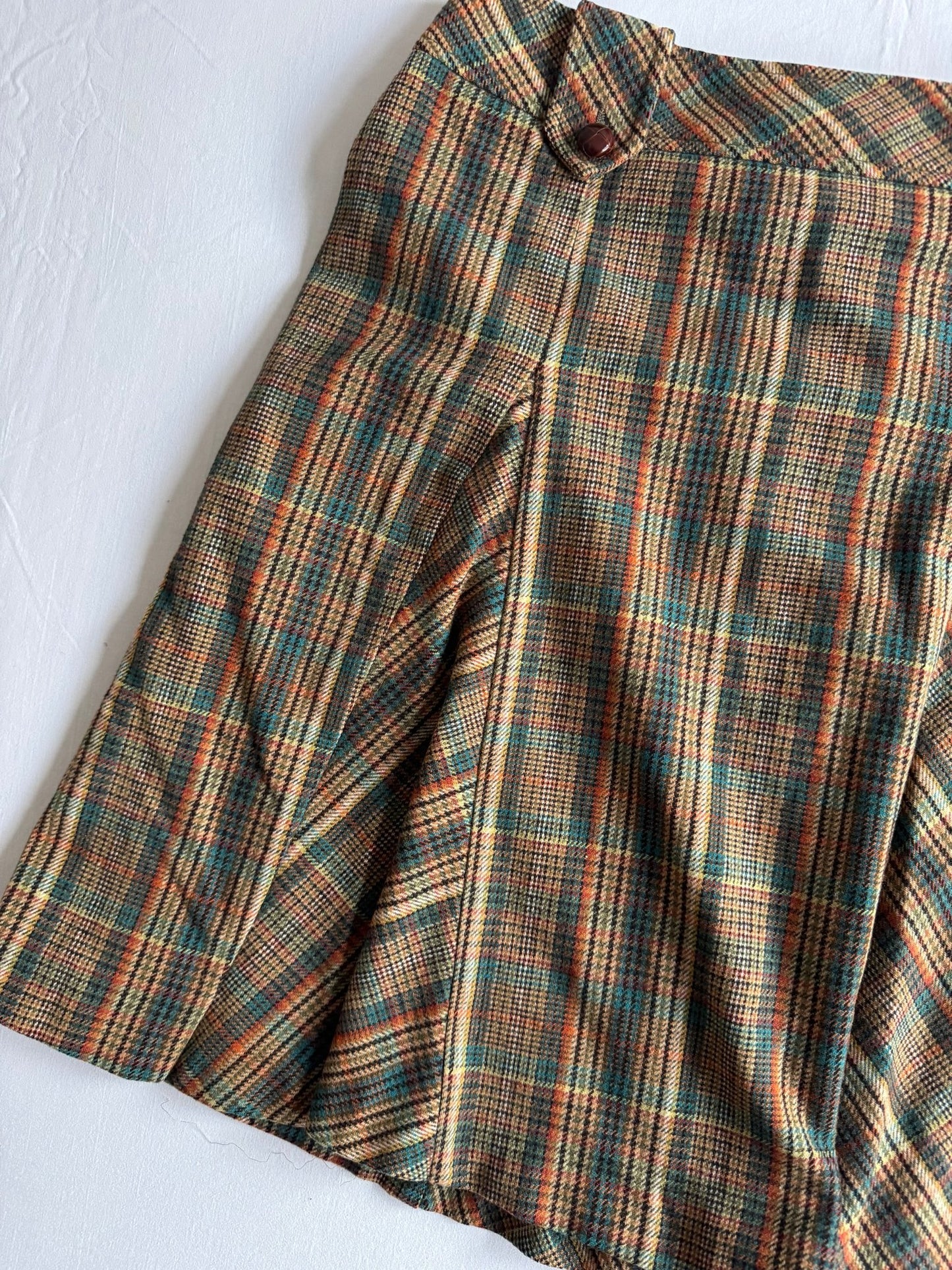 🇮🇹 Fustă Vintage Max & Co / Tartan Print (Mărime 40 - M/L) - anbracaminte