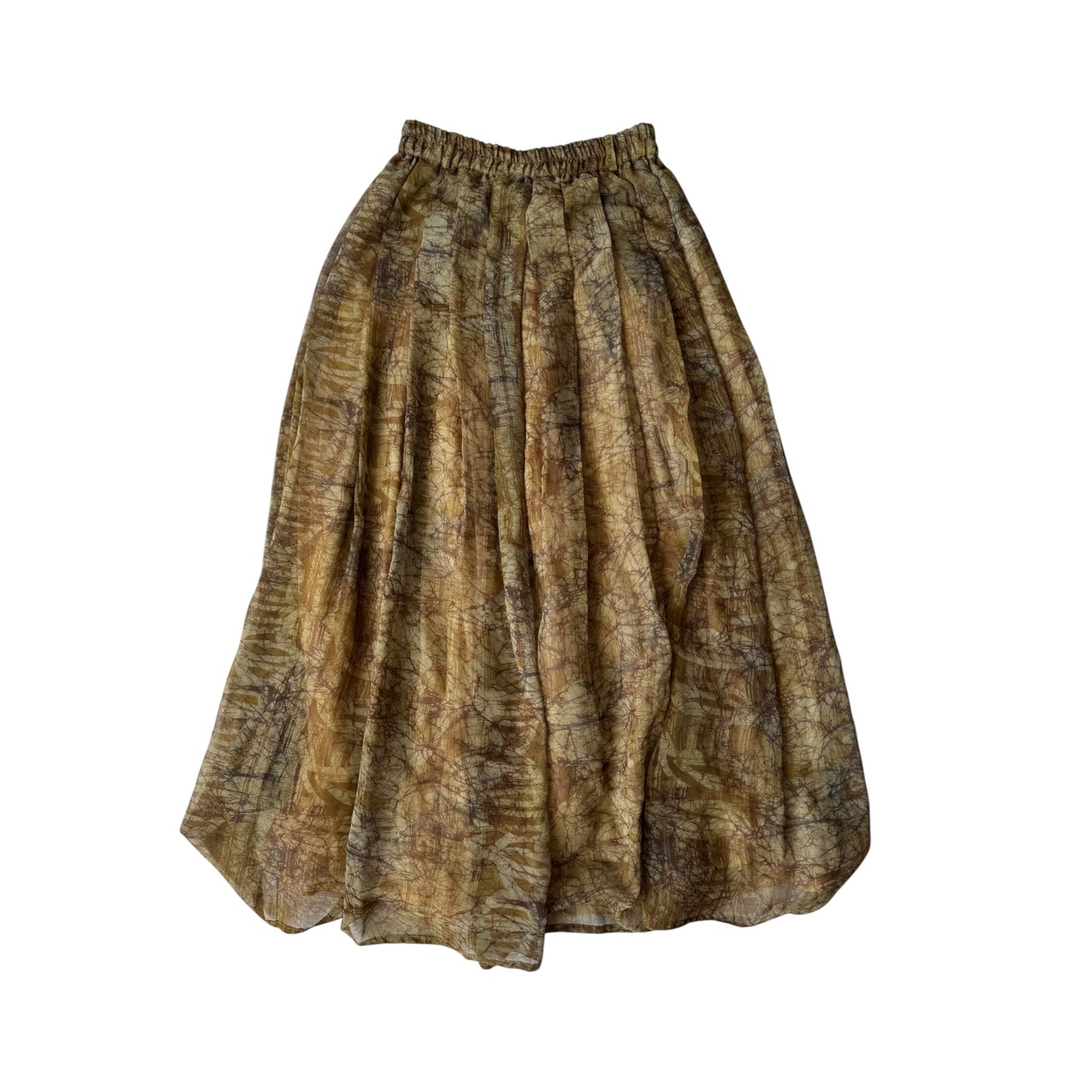 💚 Fustă Vintage Pennyblack Green Printed – EU 36 – Made in Italy - anbracaminte