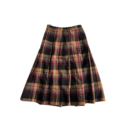 🧍‍♀️ Fustă Vintage Plisată din Lână – aprox. S - anbracaminte