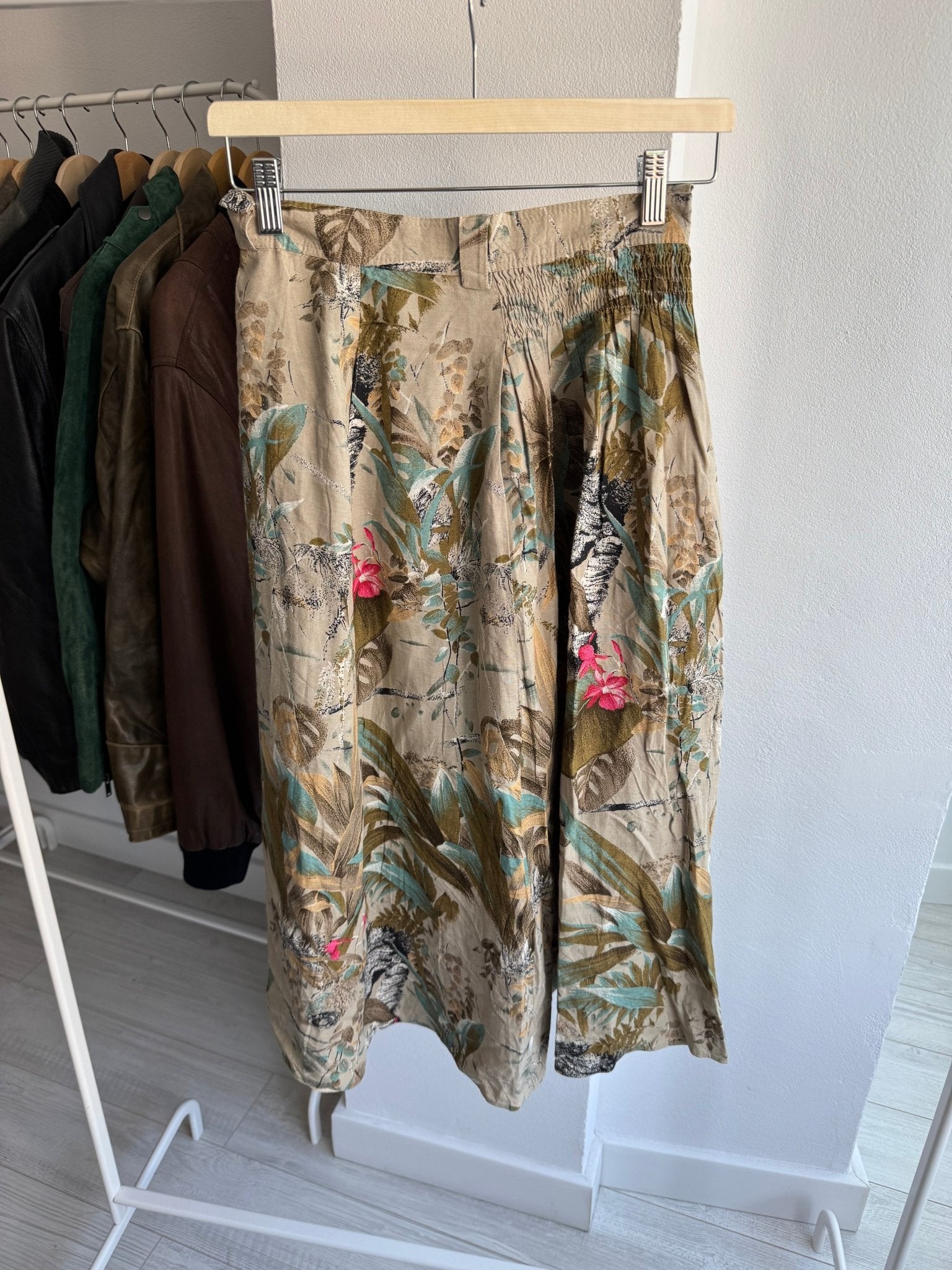 🎨 Fustă Vintage Printed – EU 36 (S Damă) - anbracaminte