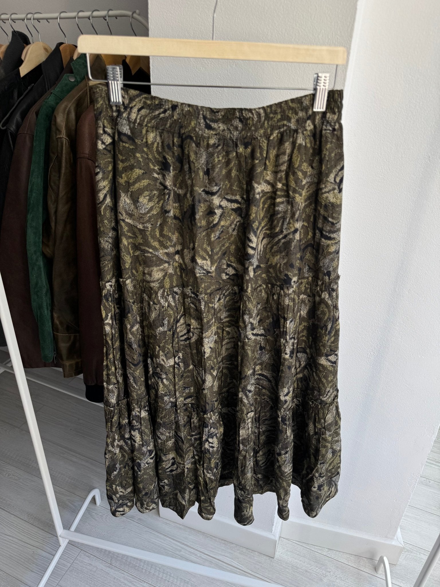 ✨ Fustă Vintage Printed – EU 42 (L Damă) - anbracaminte