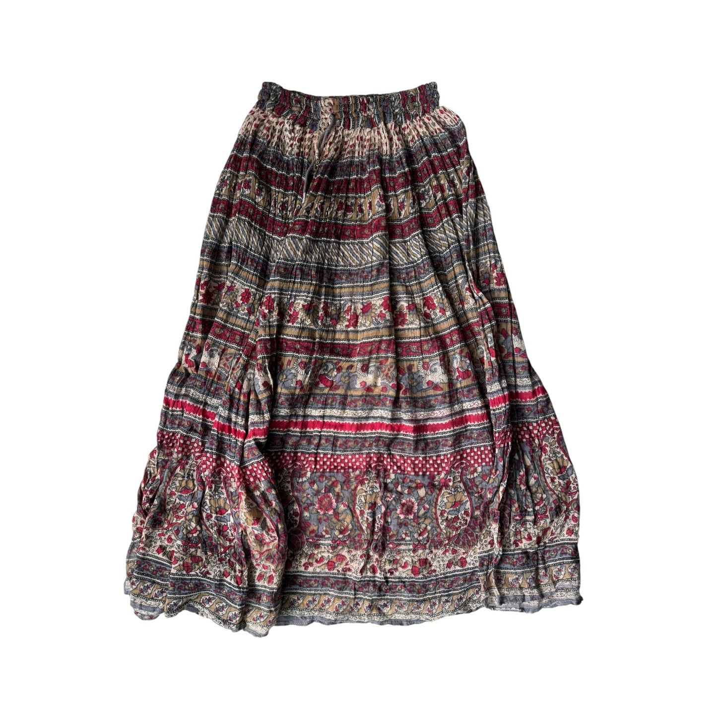 🖤 Fustă Vintage Printed – Free Size – Talie Ajustabilă - anbracaminte