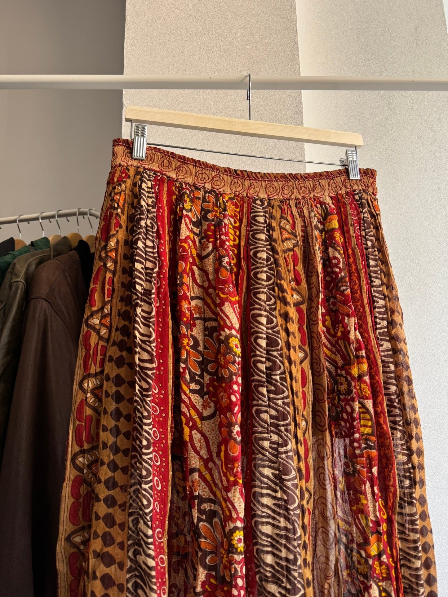 ☀️ Fustă Vintage Printed – IT 44 (L Damă) - anbracaminte