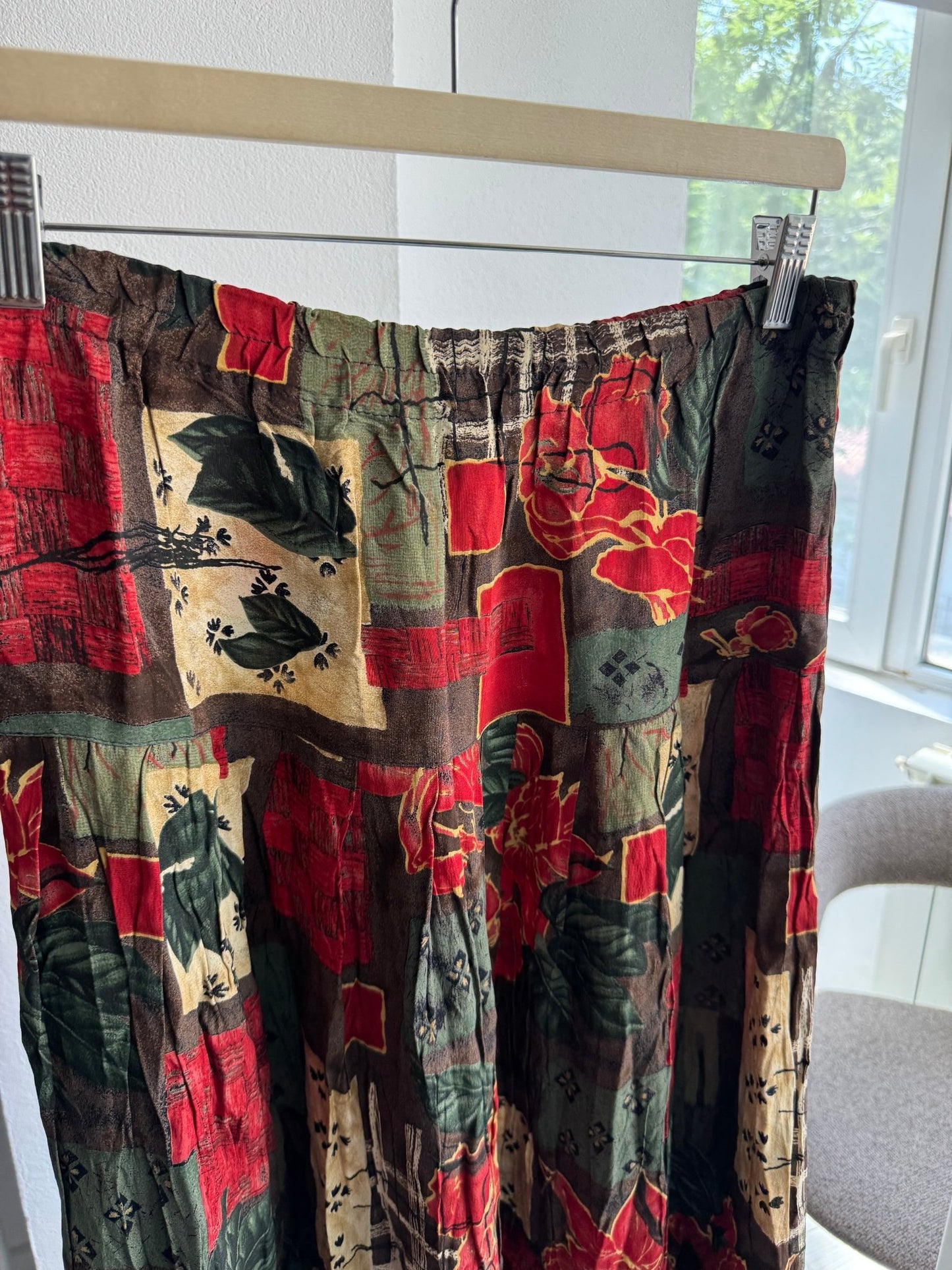 ✨ Fustă Vintage Printed – M Damă - anbracaminte