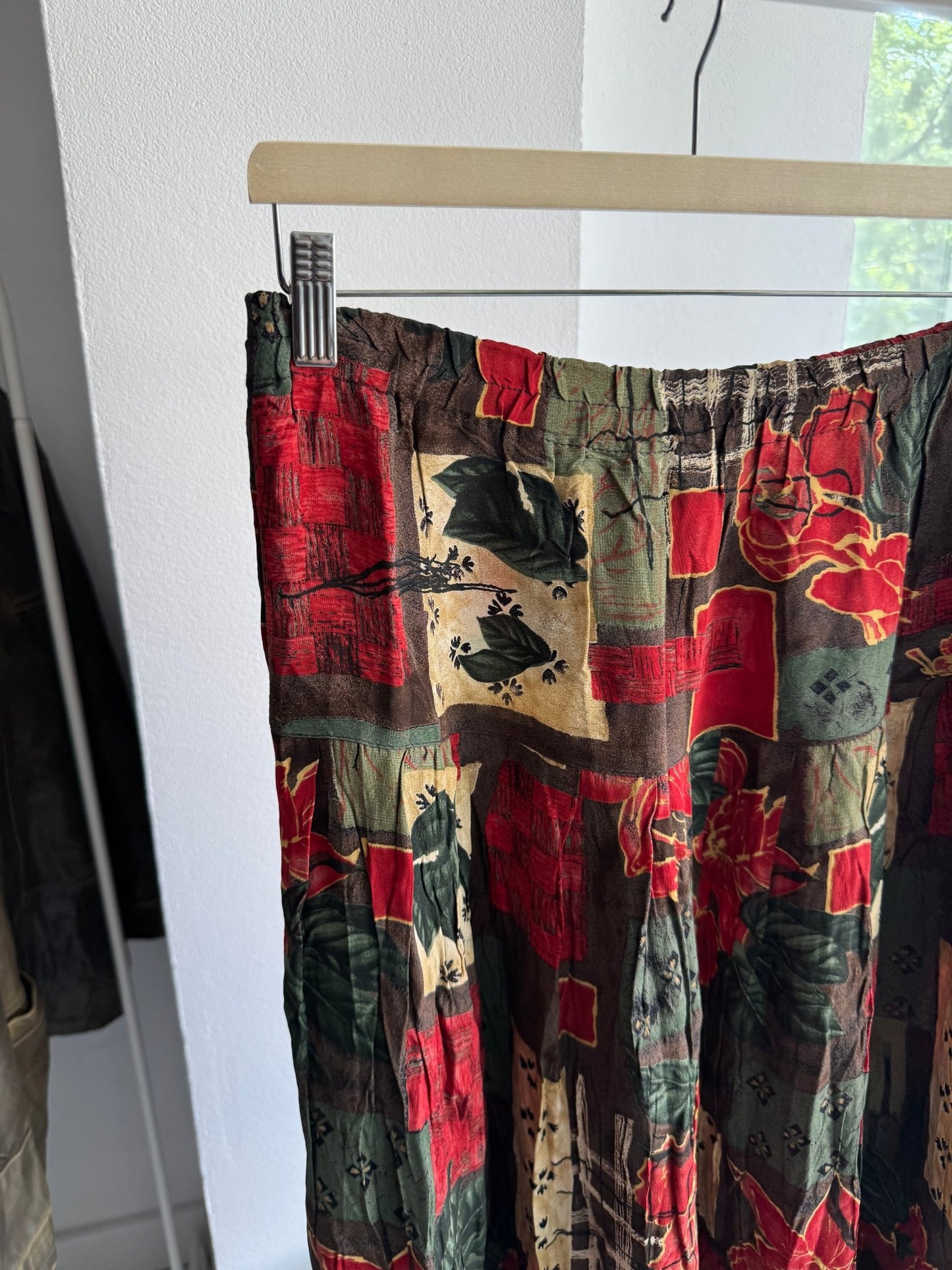 ✨ Fustă Vintage Printed – M Damă - anbracaminte