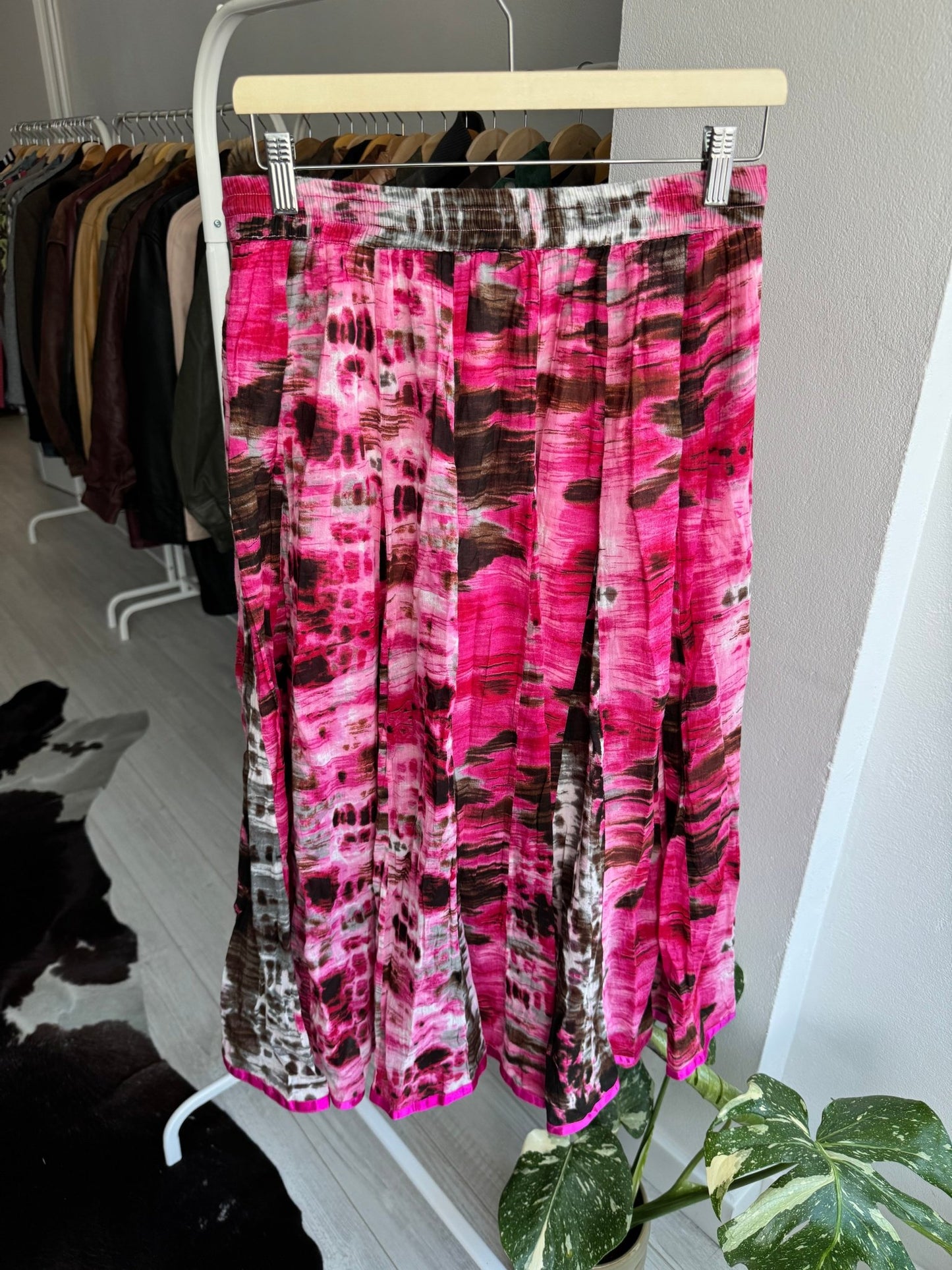 🎀 Fustă Vintage Printed – One Size - anbracaminte