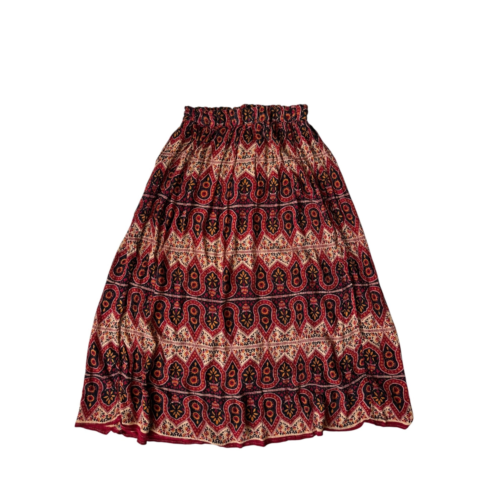 ☀️ Fustă Vintage Printed – One Size - anbracaminte