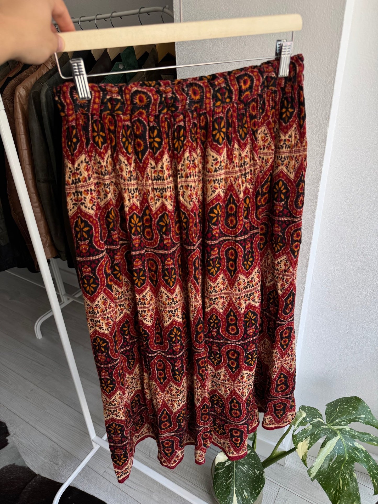 ☀️ Fustă Vintage Printed – One Size - anbracaminte