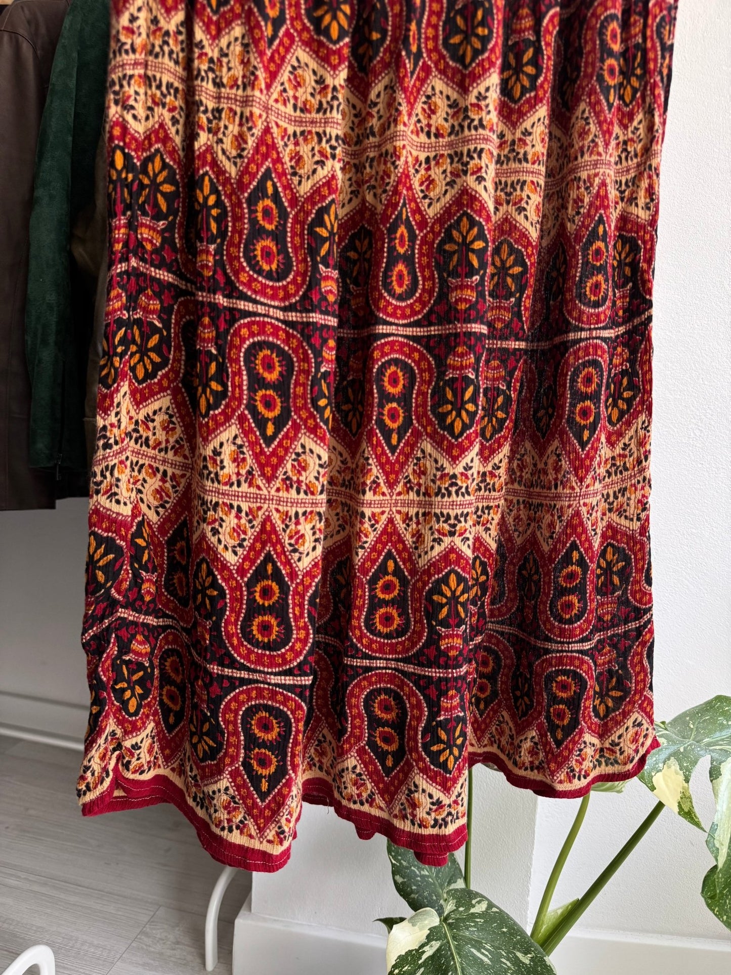 ☀️ Fustă Vintage Printed – One Size - anbracaminte