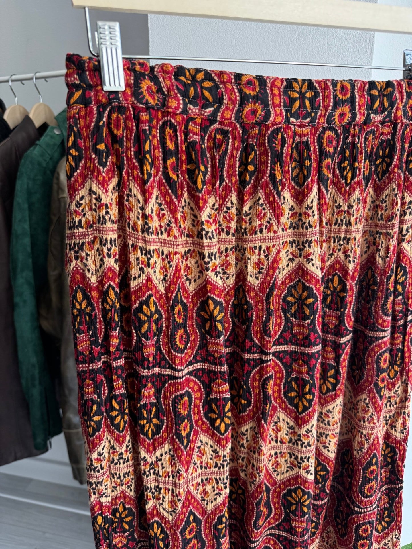 ☀️ Fustă Vintage Printed – One Size - anbracaminte