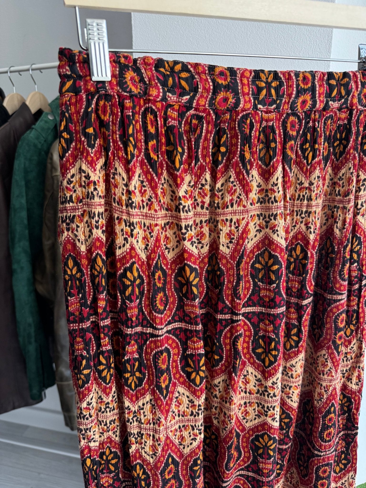 ☀️ Fustă Vintage Printed – One Size - anbracaminte