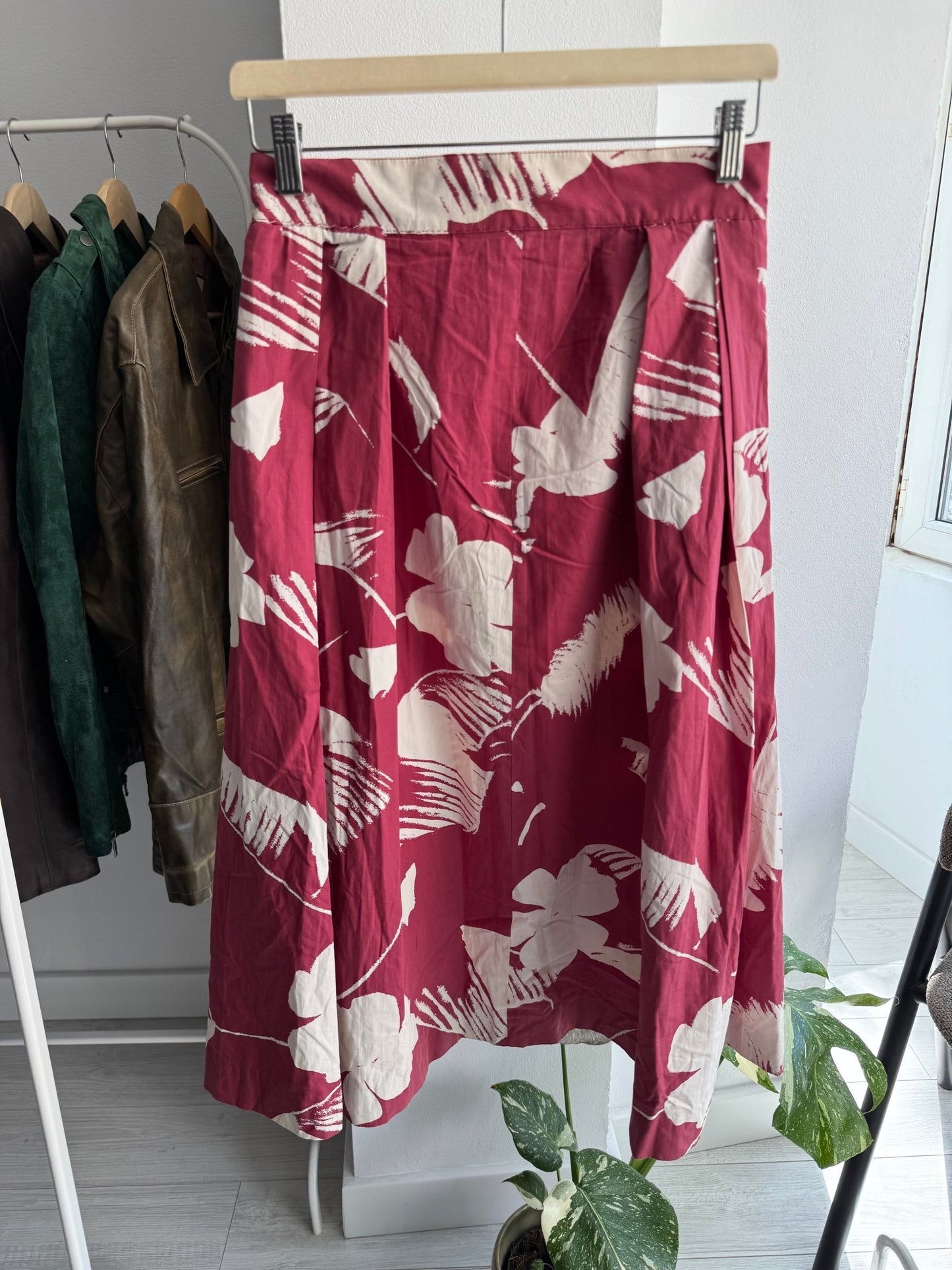 ✨ Fustă Vintage Printed – S/M Damă - anbracaminte