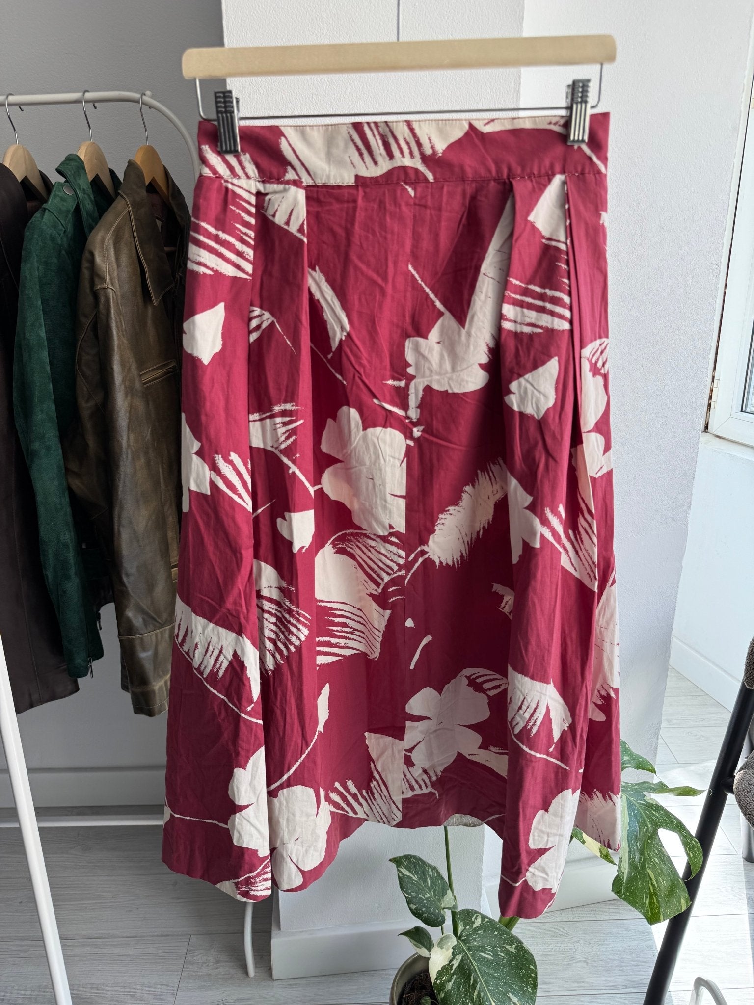✨ Fustă Vintage Printed – S/M Damă - anbracaminte