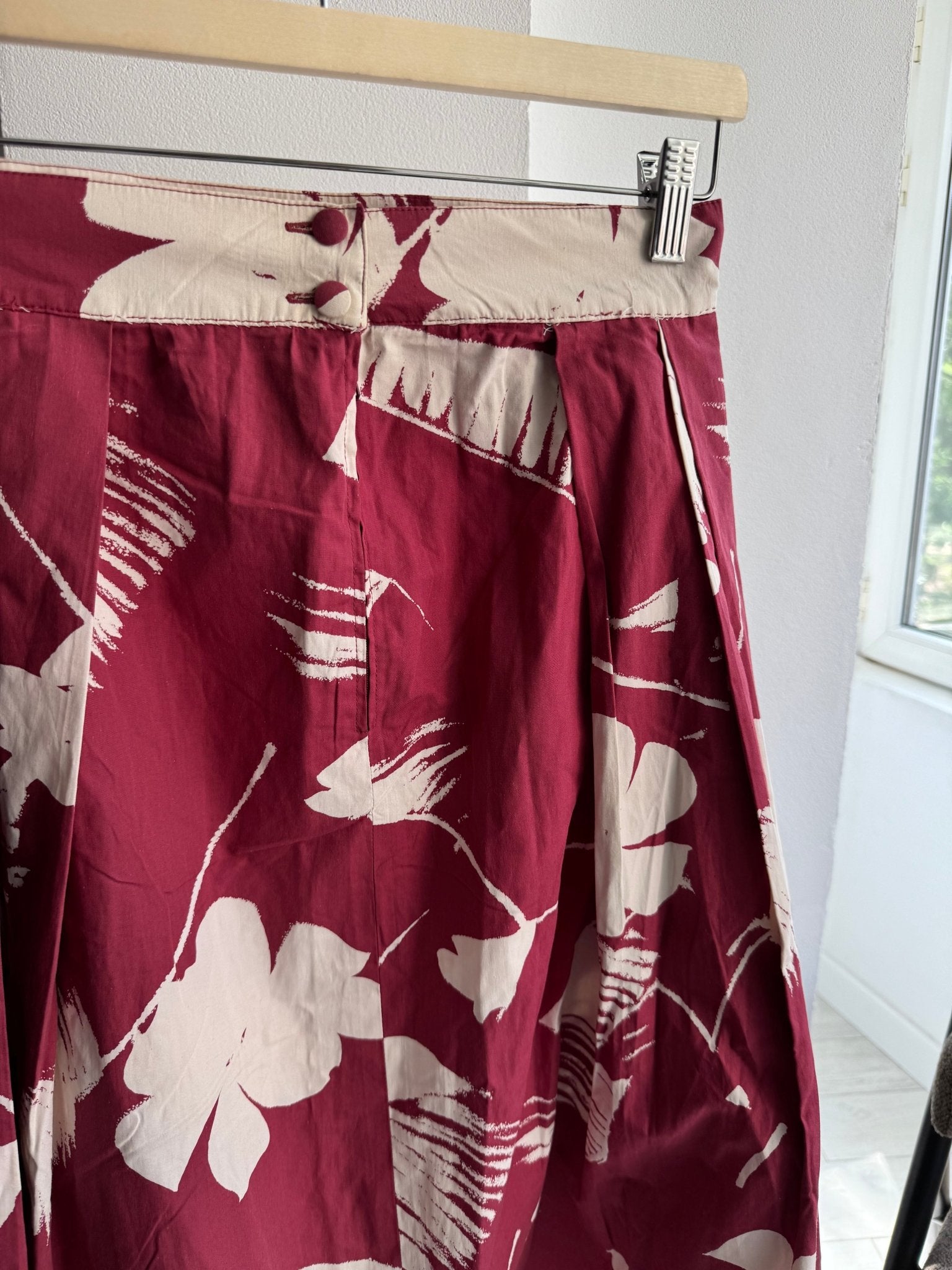 ✨ Fustă Vintage Printed – S/M Damă - anbracaminte