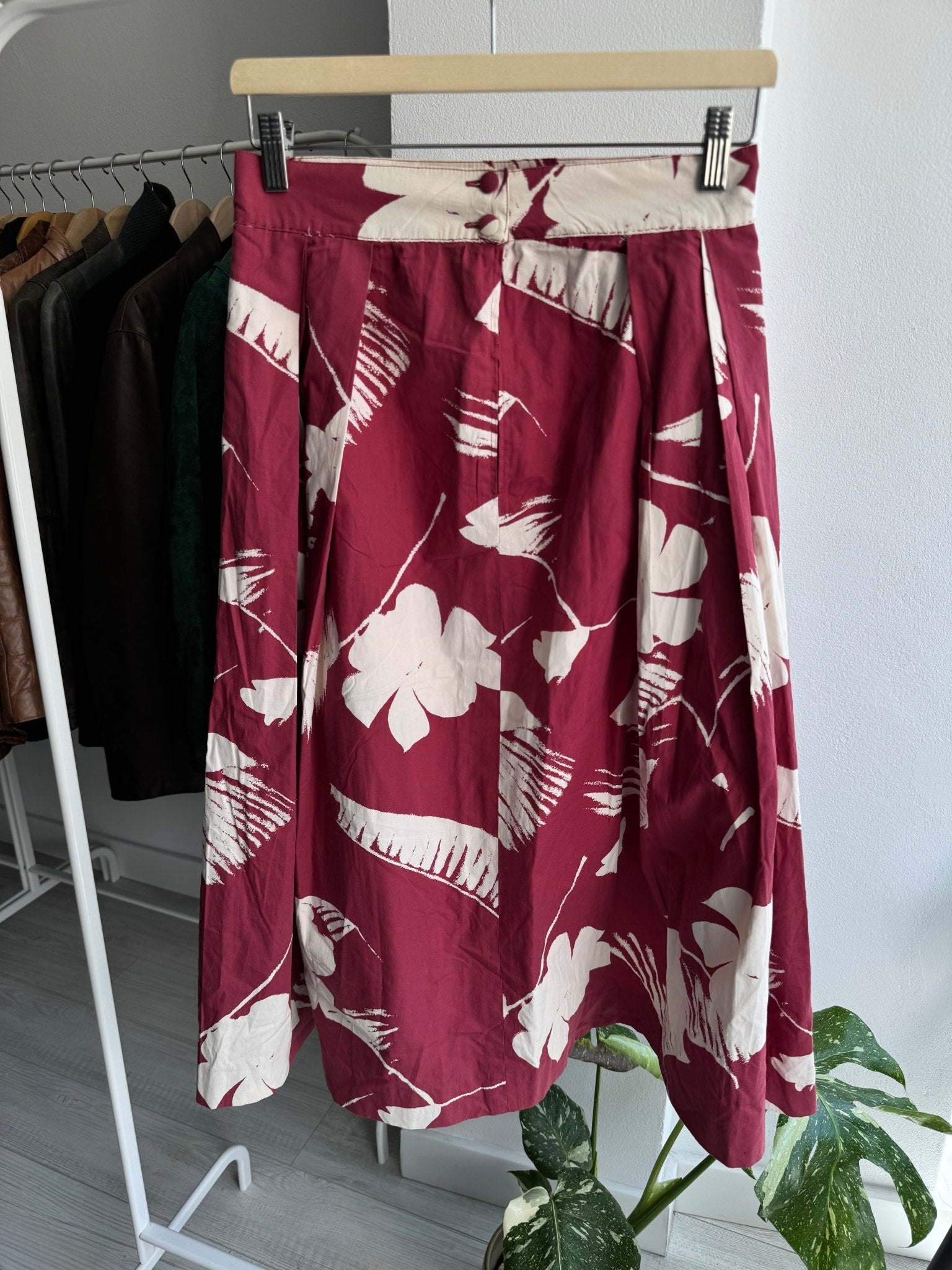 ✨ Fustă Vintage Printed – S/M Damă - anbracaminte