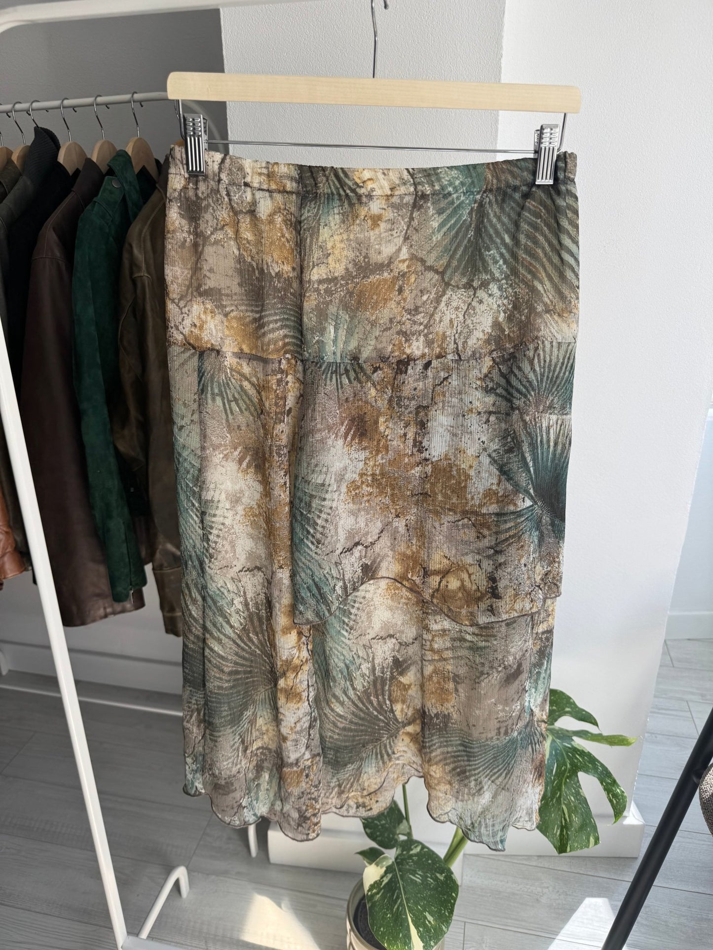 ✨ Fustă Vintage Printed – S/M Damă – Made in Italy - anbracaminte