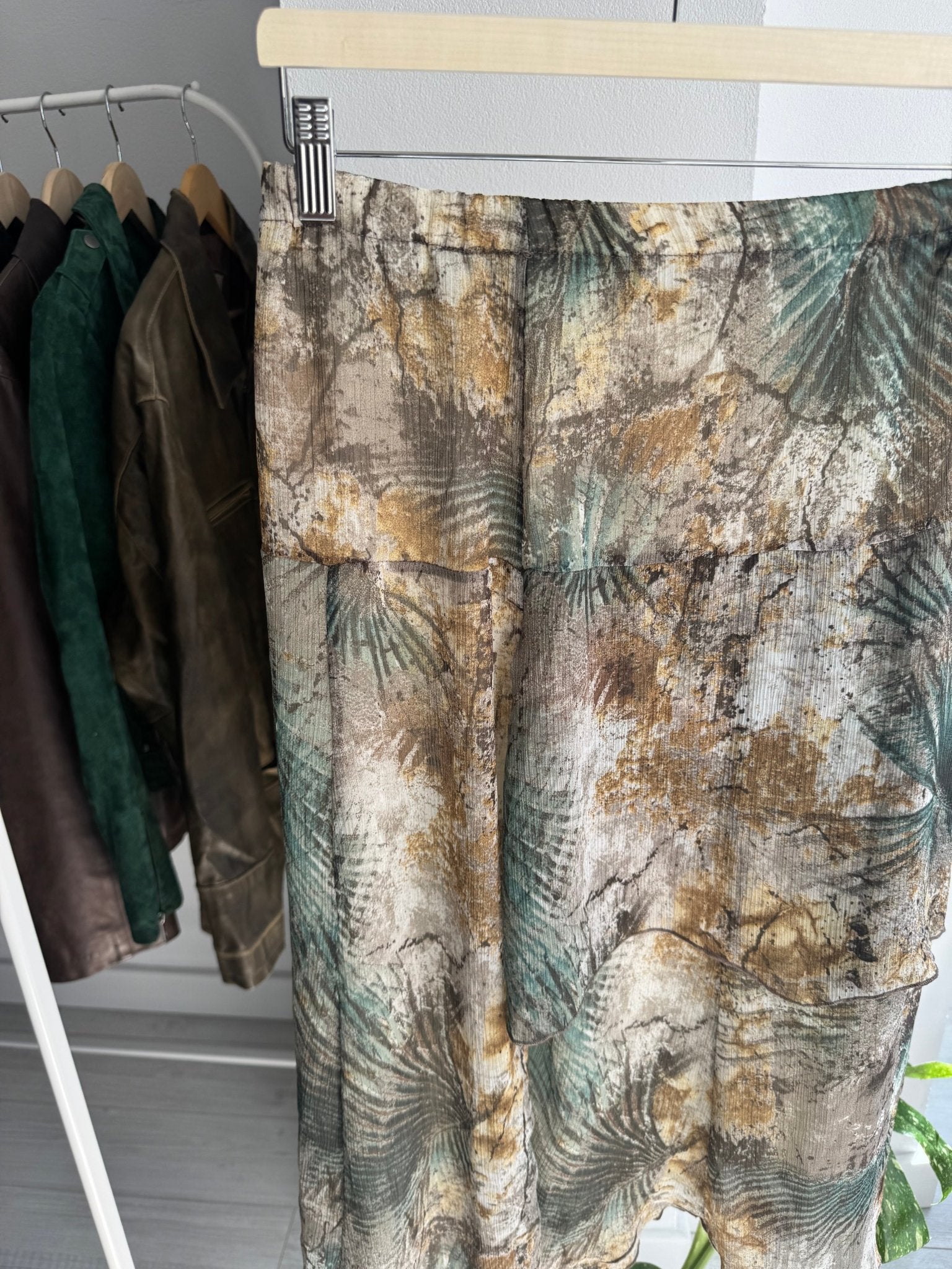 ✨ Fustă Vintage Printed – S/M Damă – Made in Italy - anbracaminte