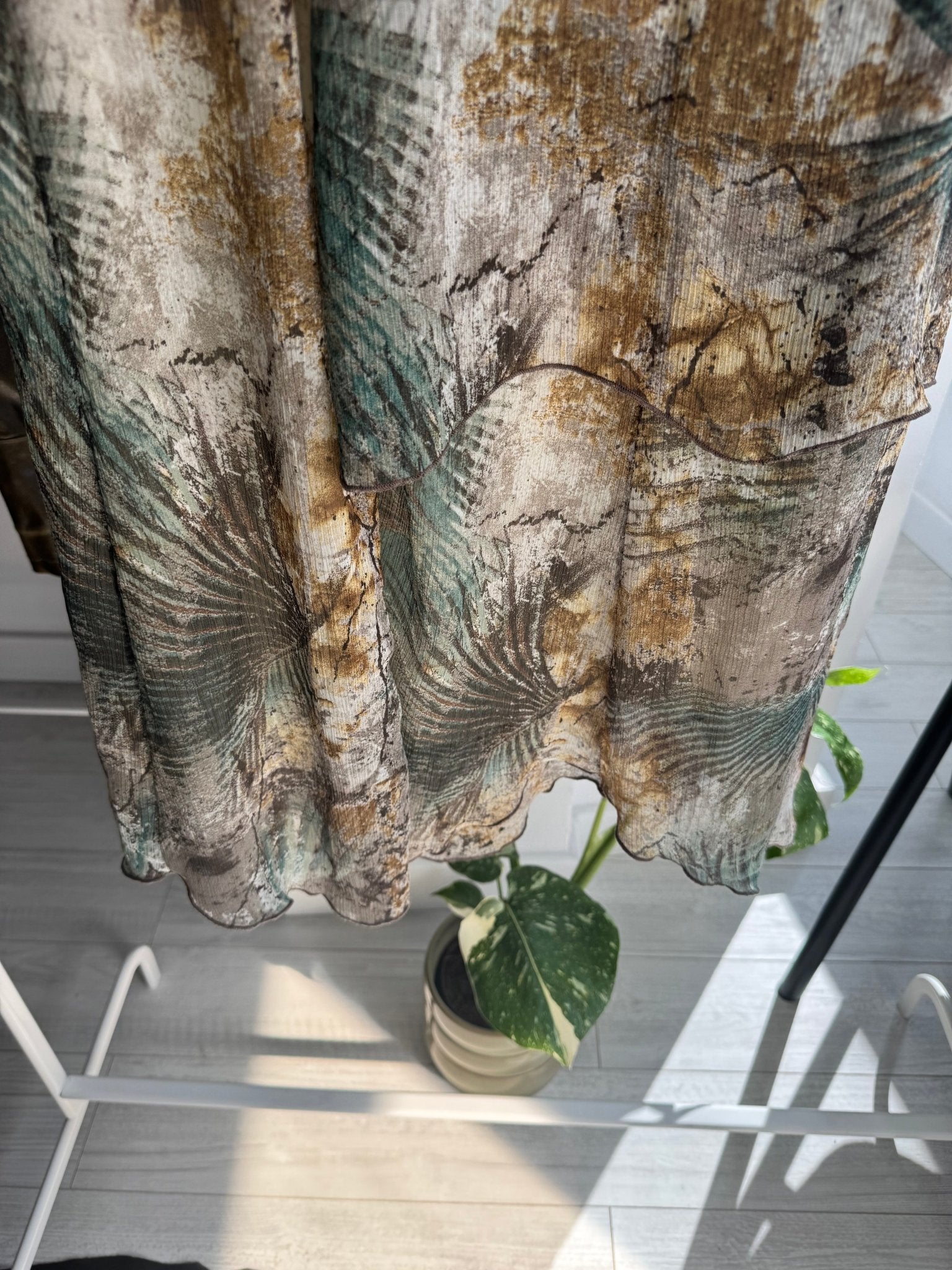 ✨ Fustă Vintage Printed – S/M Damă – Made in Italy - anbracaminte