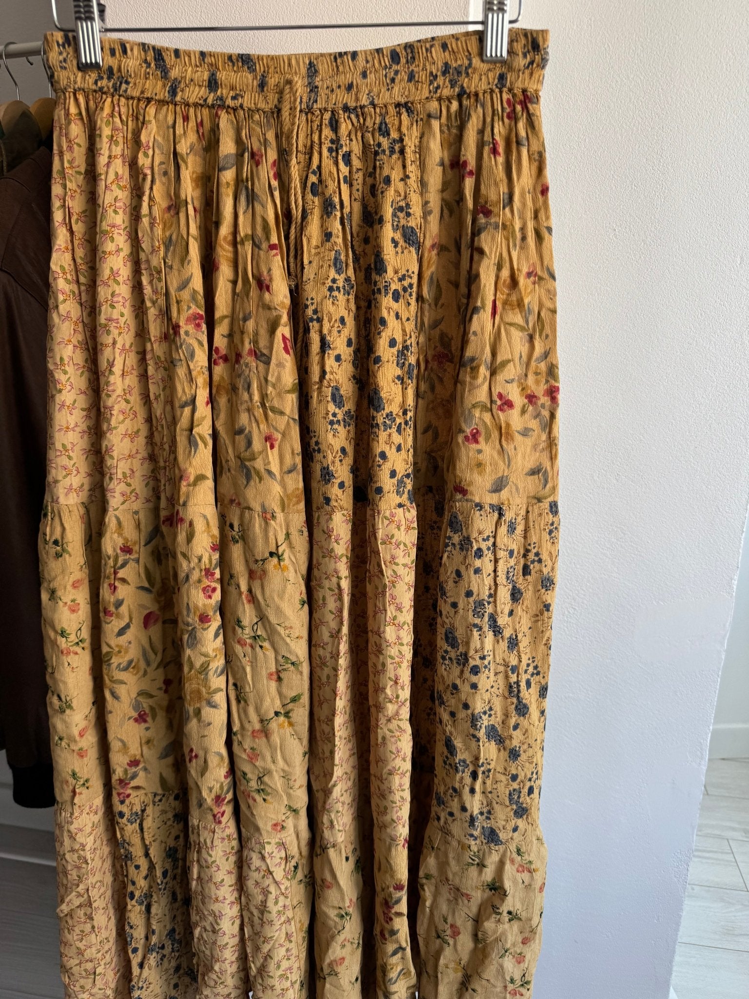 ☀️ Fustă Vintage Printed – Talie Ajustabilă - anbracaminte