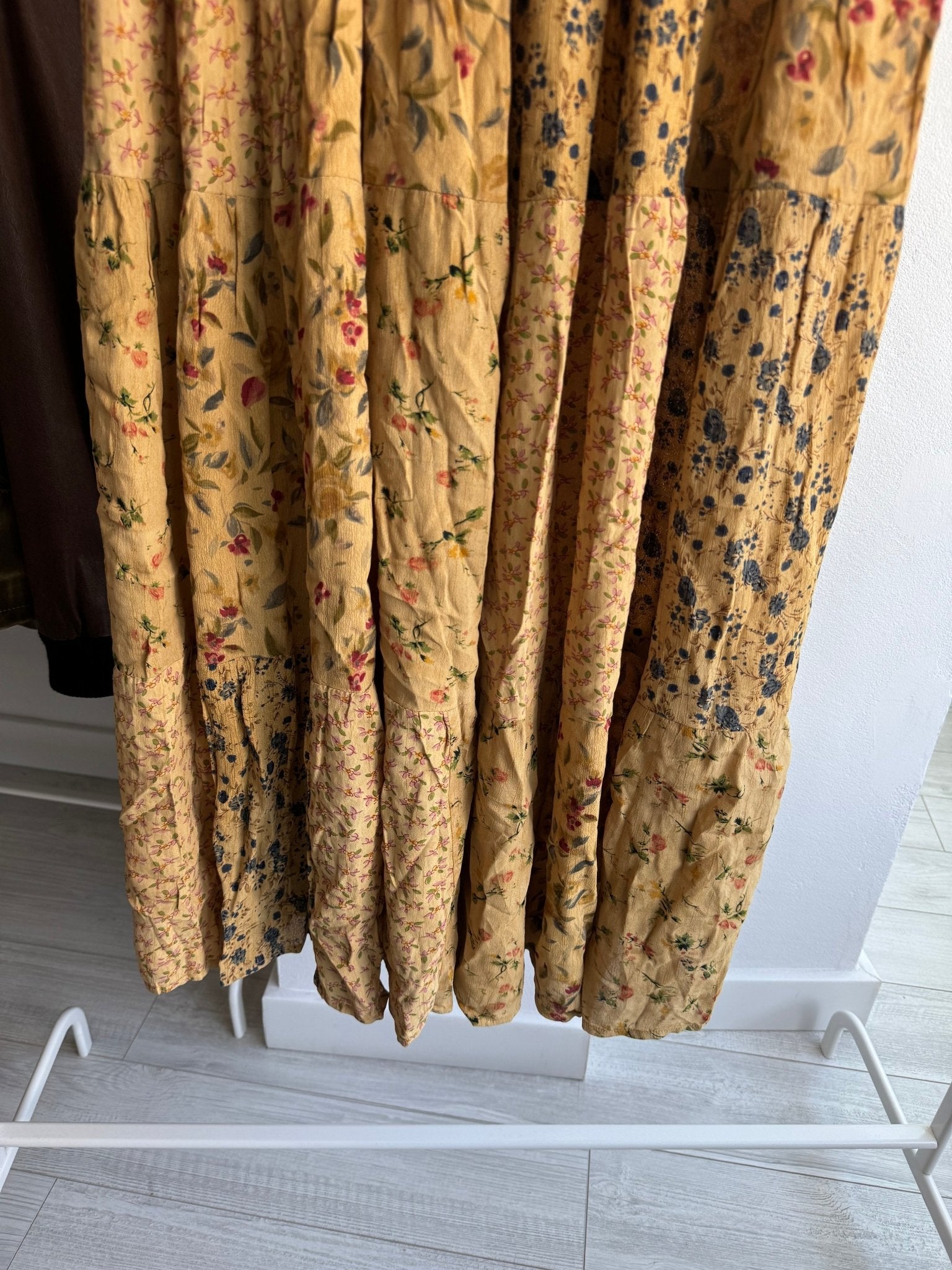 ☀️ Fustă Vintage Printed – Talie Ajustabilă - anbracaminte