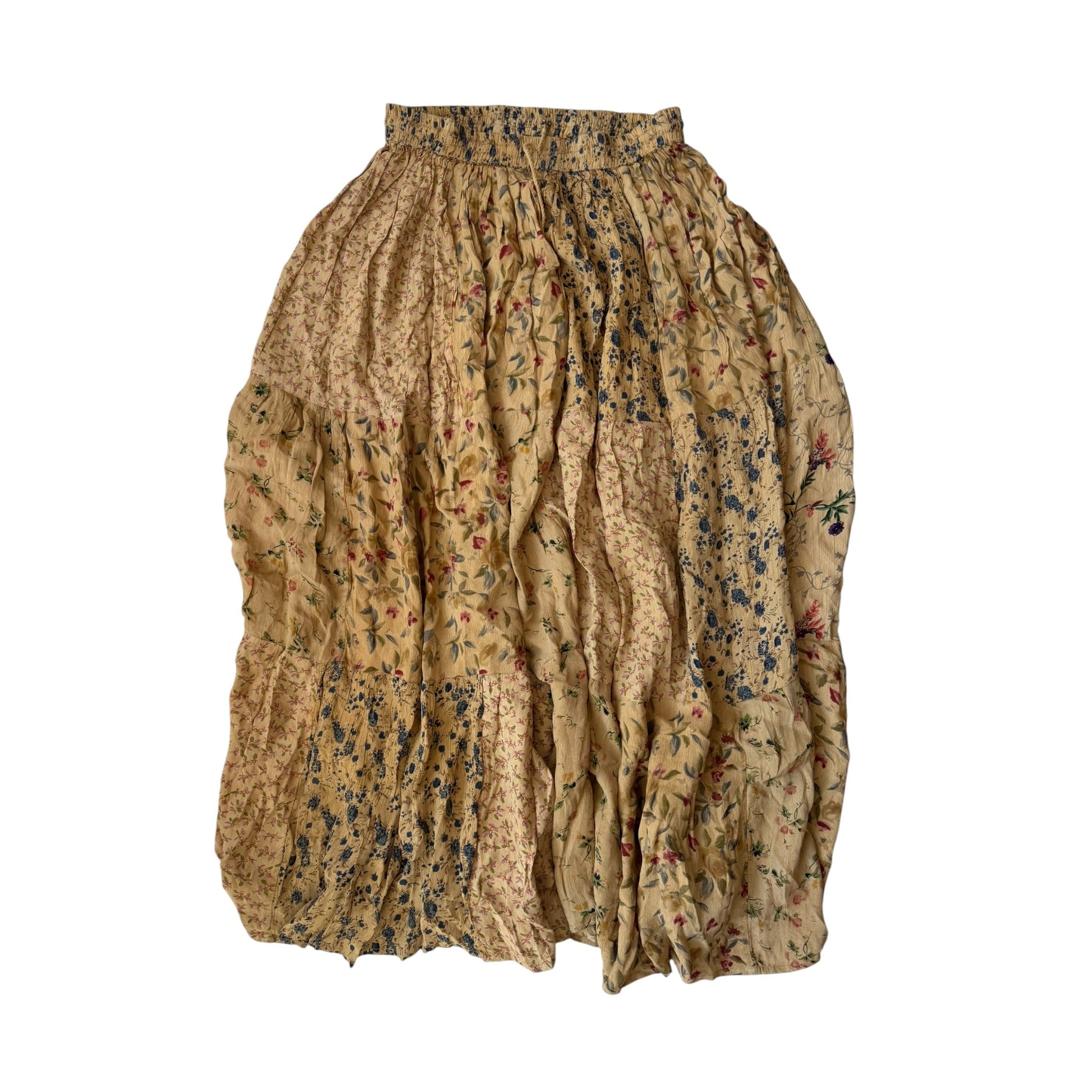☀️ Fustă Vintage Printed – Talie Ajustabilă - anbracaminte