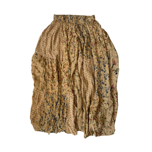☀️ Fustă Vintage Printed – Talie Ajustabilă - anbracaminte