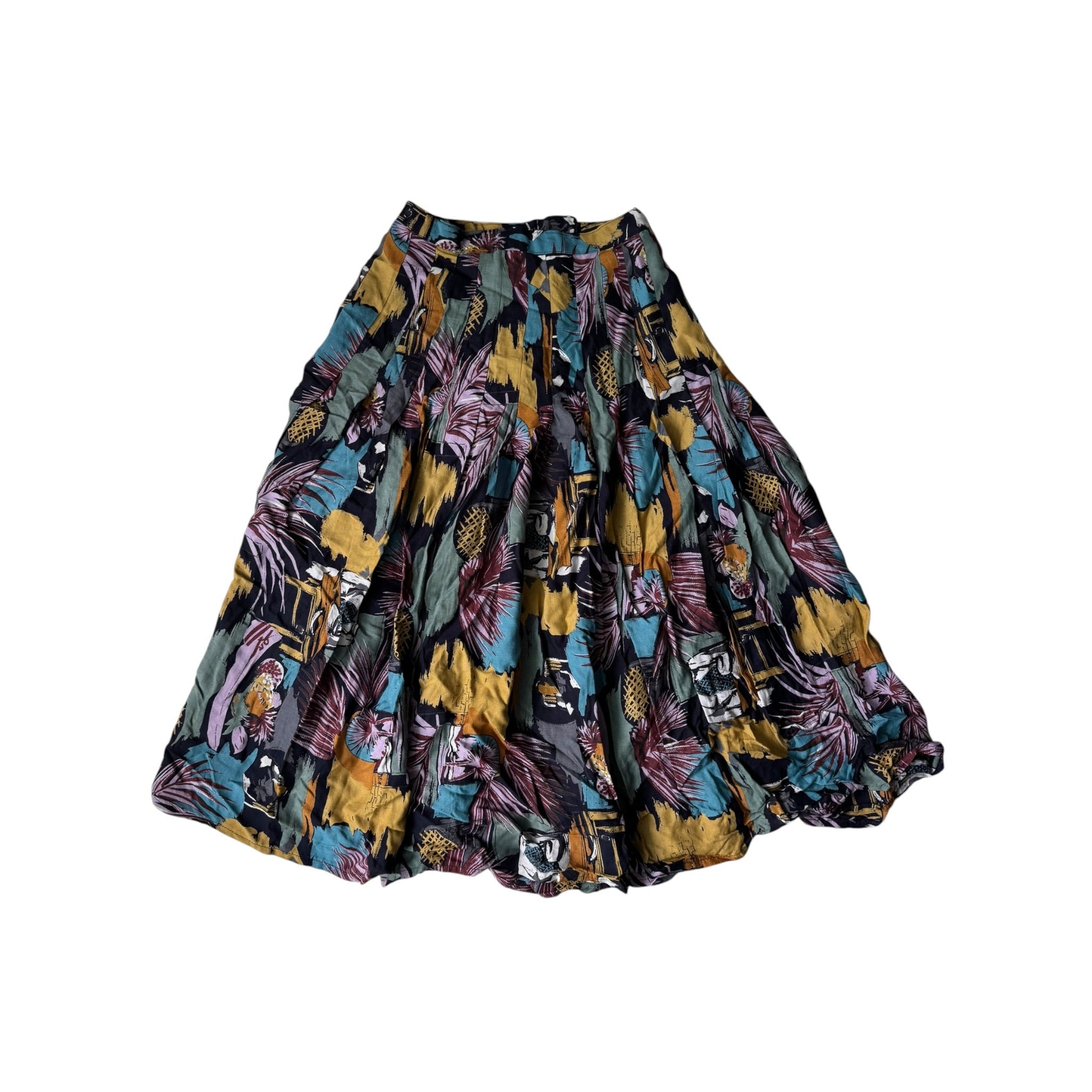 🖤 Fustă Vintage Printed – XS Damă - anbracaminte
