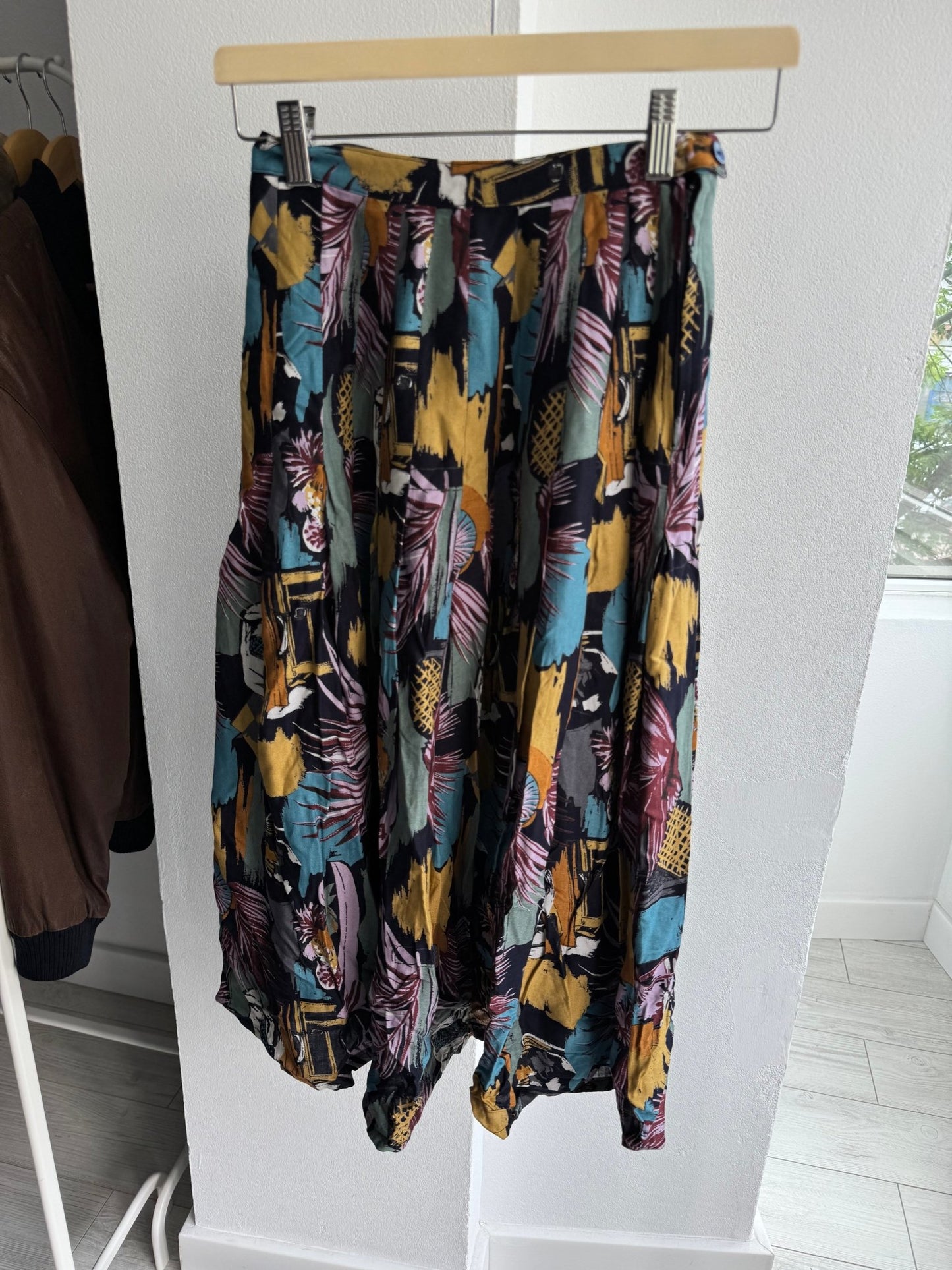 🖤 Fustă Vintage Printed – XS Damă - anbracaminte