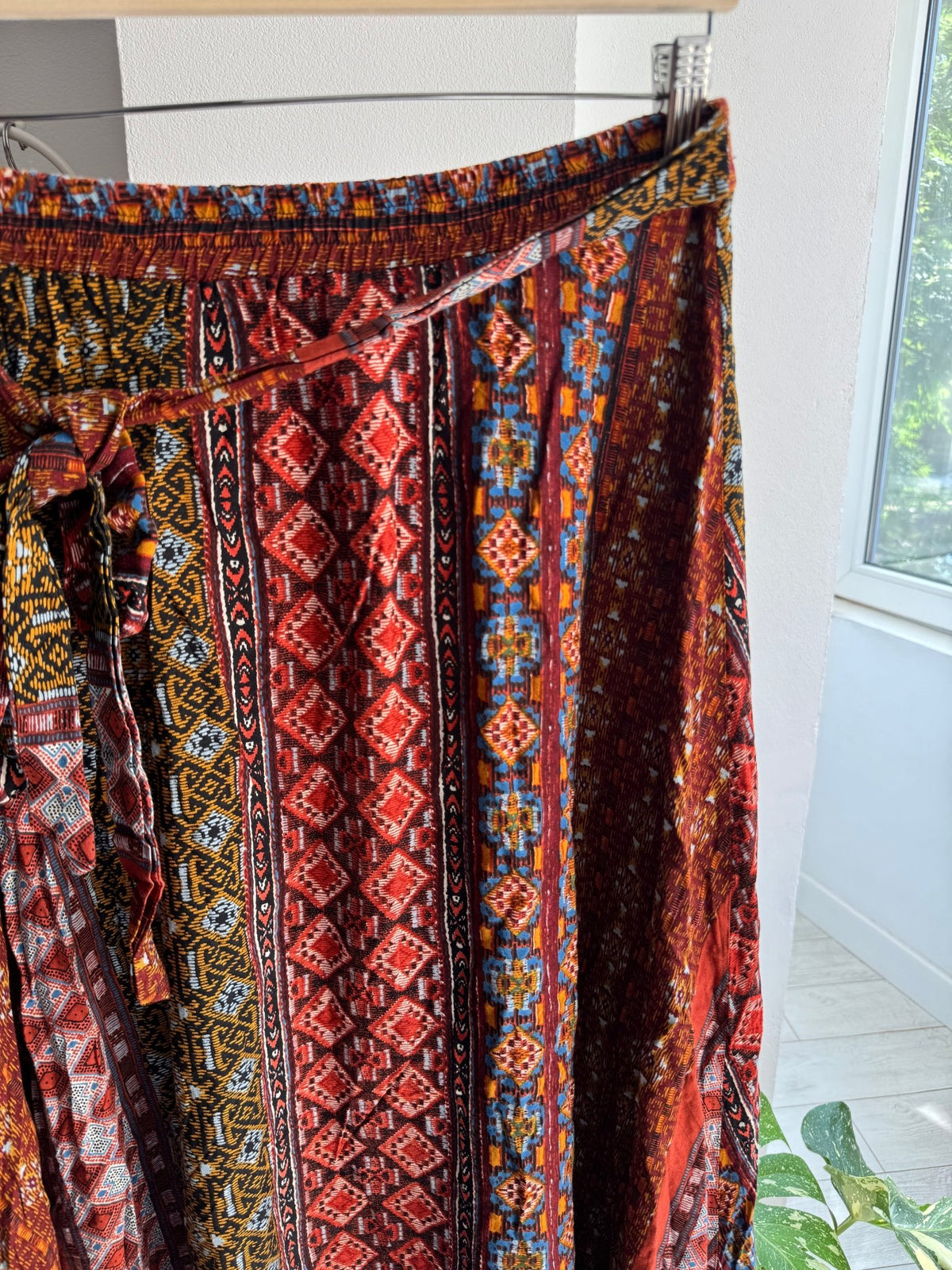 ☀️ Fustă Vintage Summer Printed – M Damă - anbracaminte