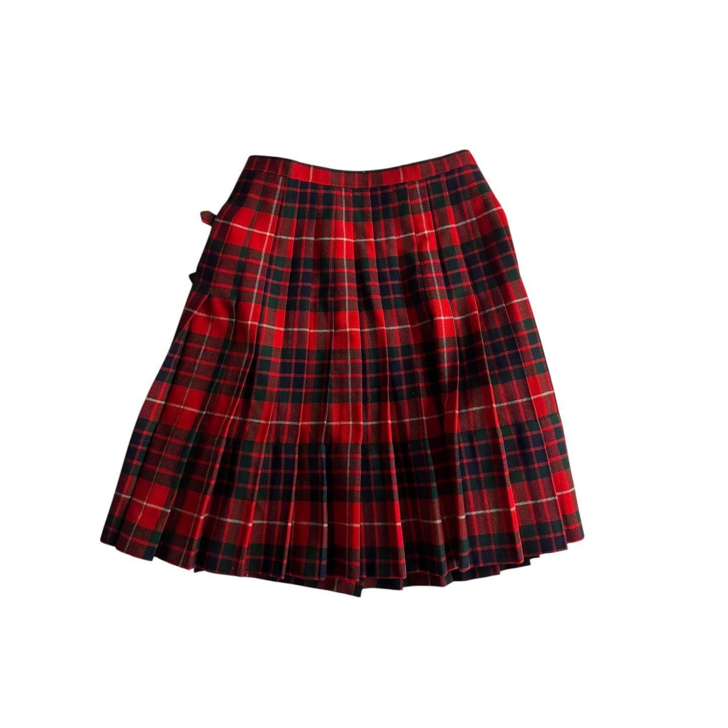 ❣️Fustă vintage tartan din lână – aproximativ S/M - anbracaminte