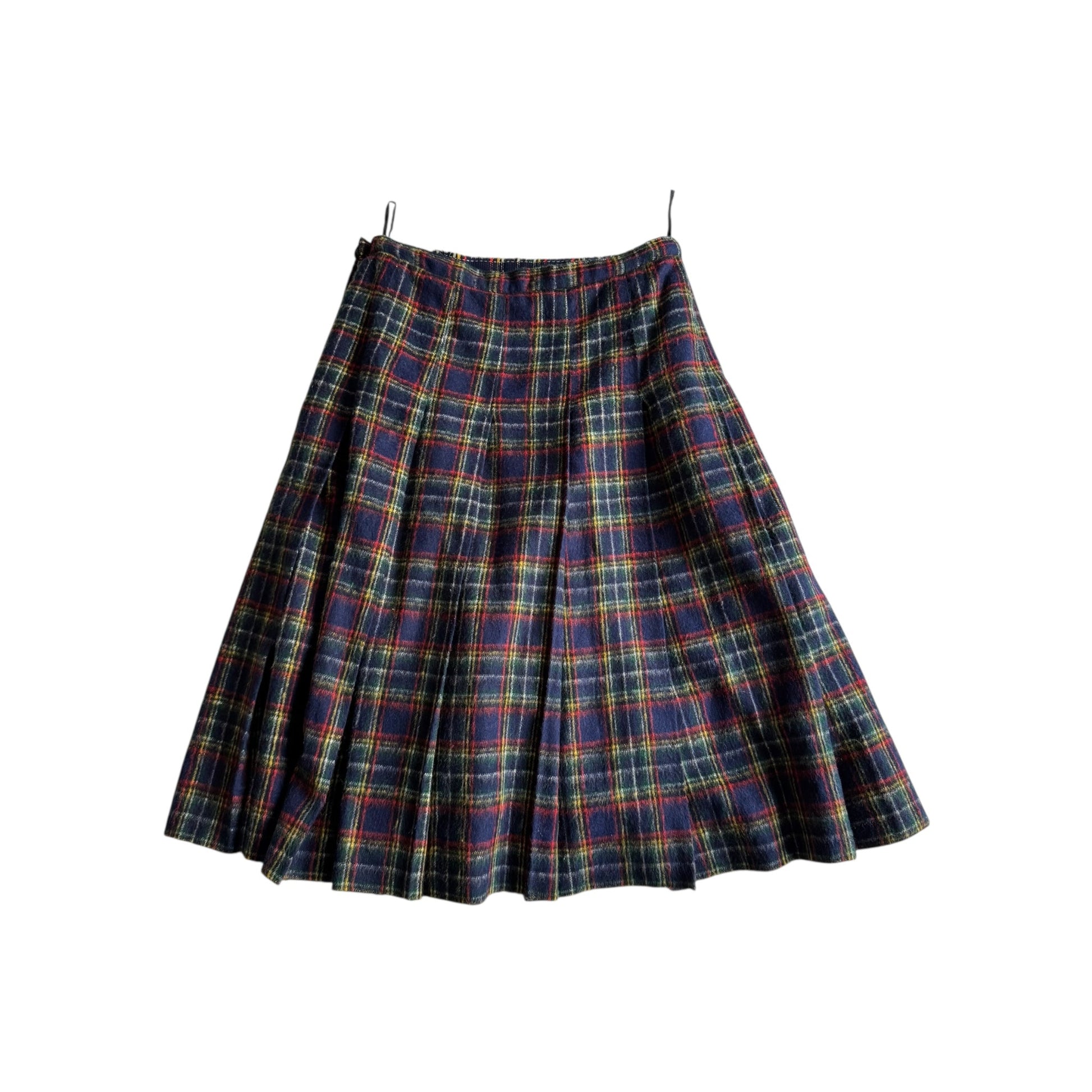 👗 Fustă Vintage Tartan / Lână (Mărime aproximativă S/M) - anbracaminte