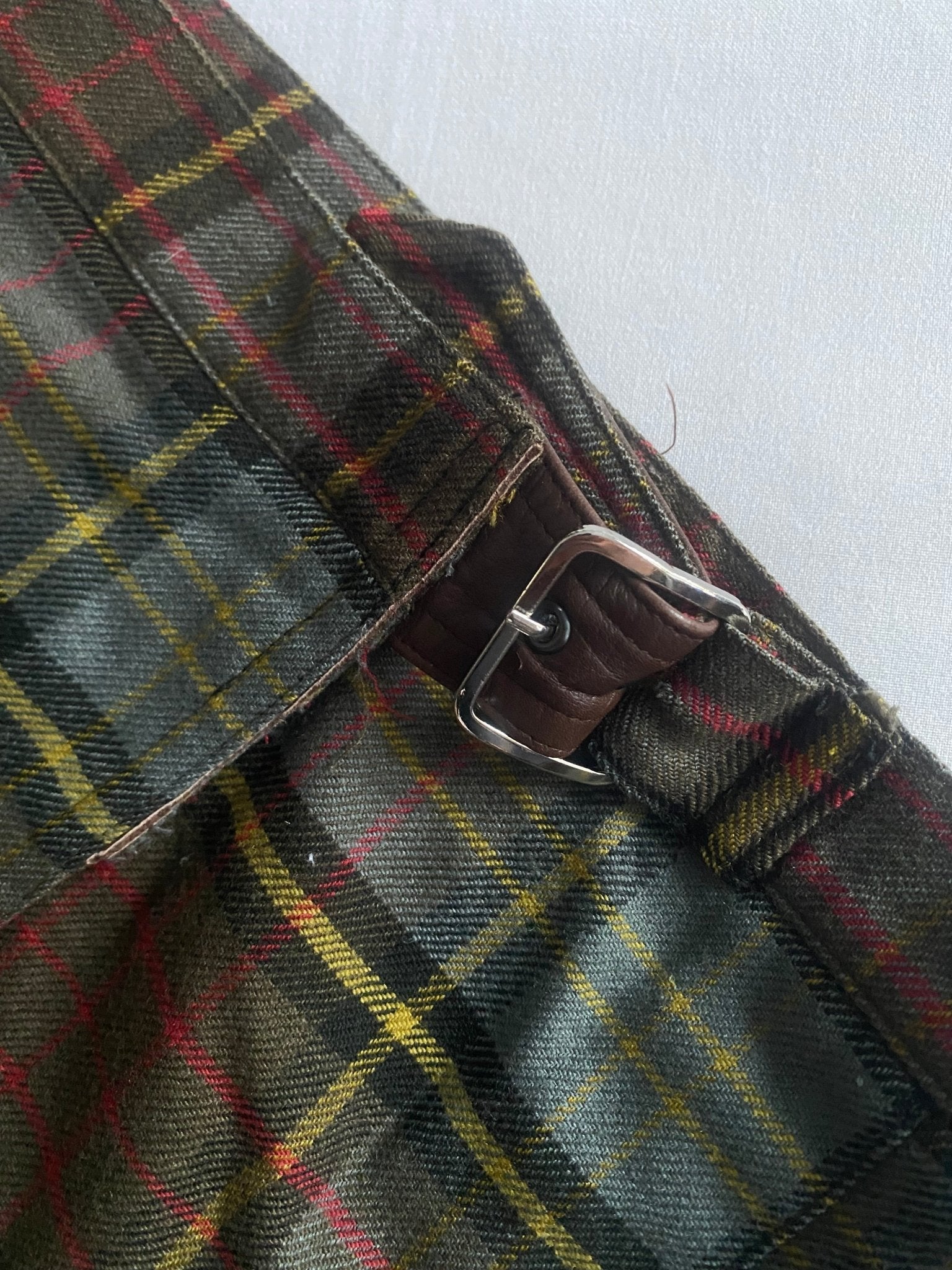 Fustă Weekend by Max Mara – Tartan – 100% Lână Virgină – EU 42 – Made in Italy - anbracaminte