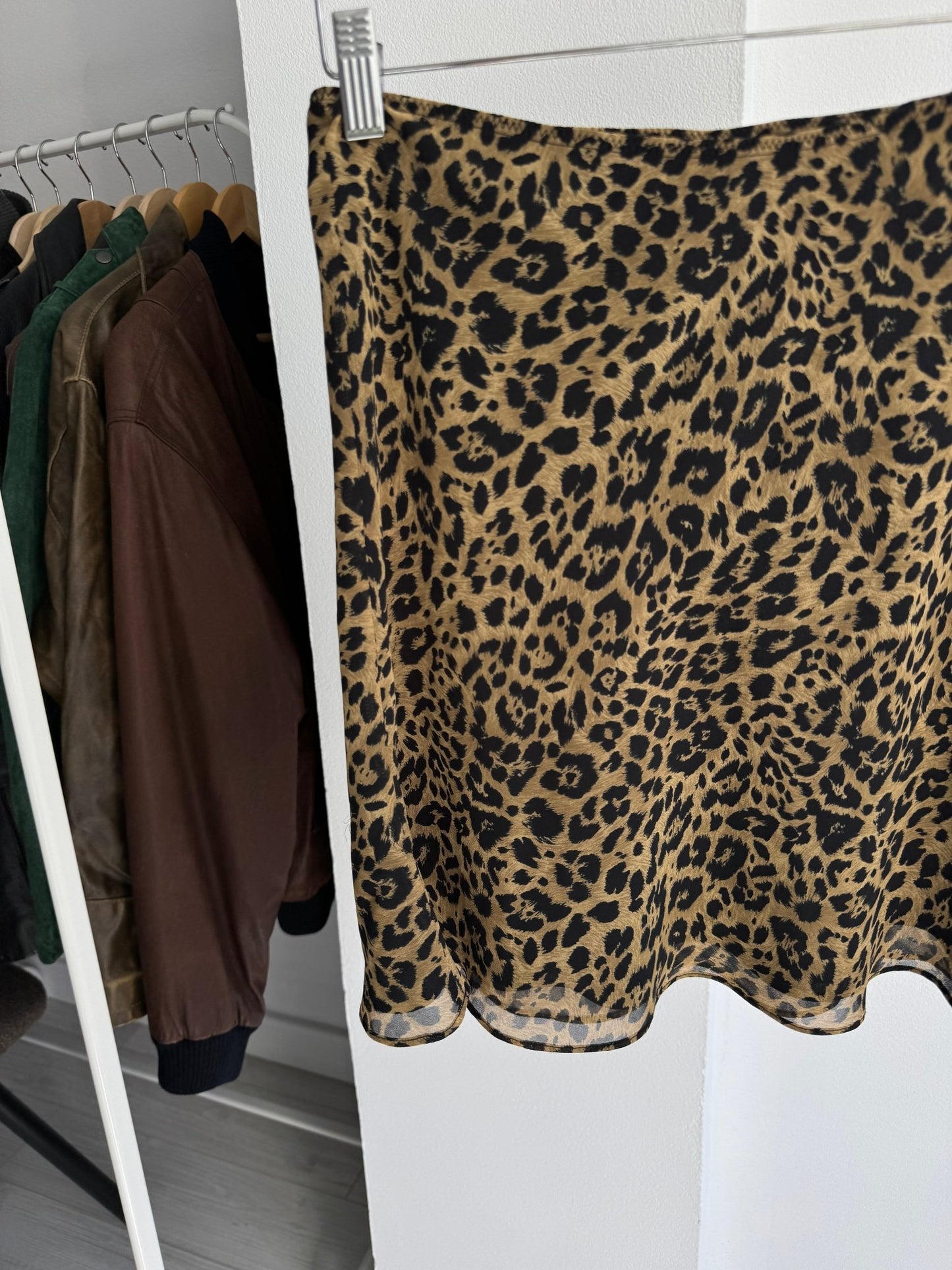 🐆 Fustă Y2K Animal Print Mini – XS Damă - anbracaminte