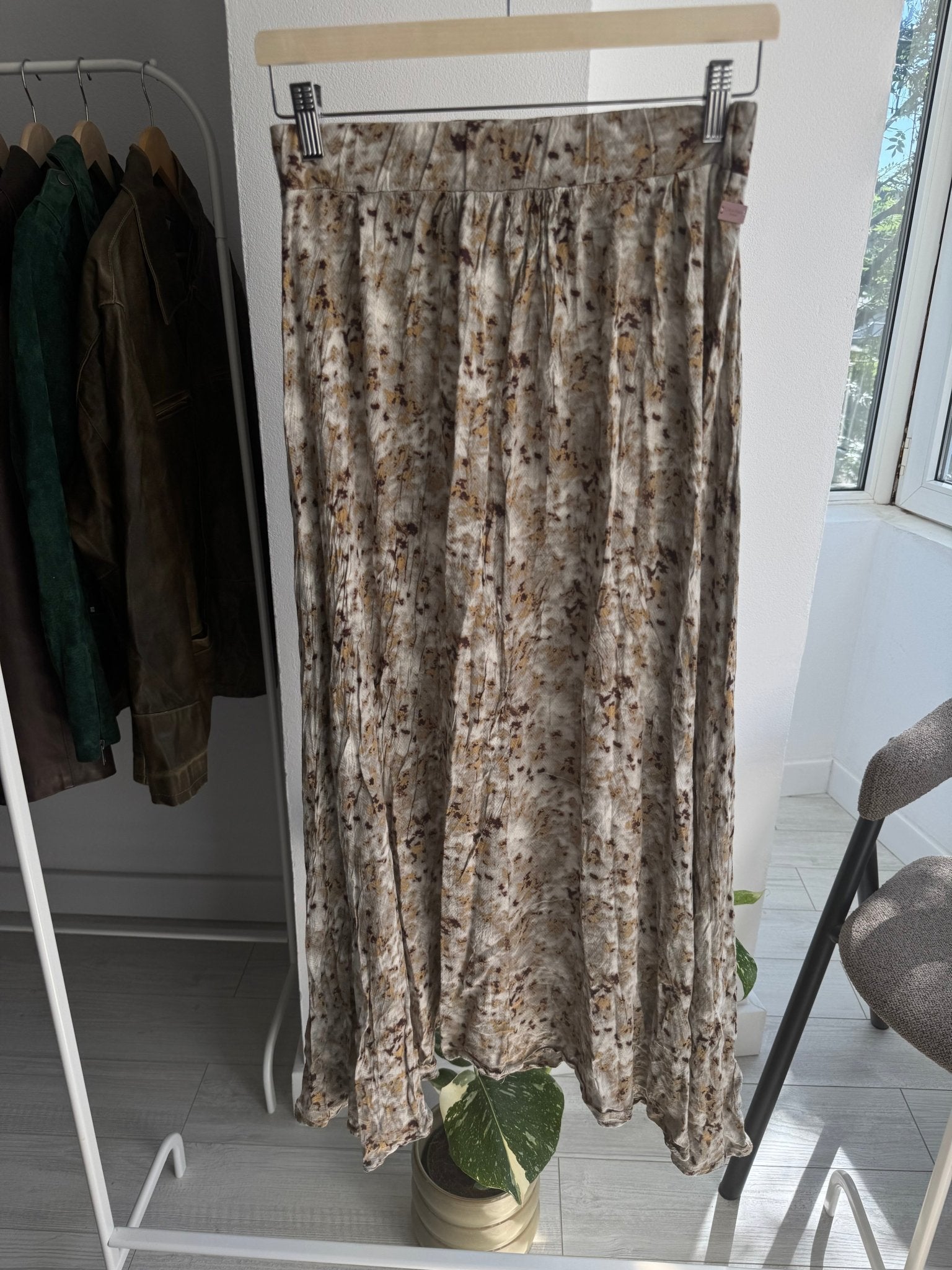 ✨ Fustă Y2K Calvin Klein Printed – W25 (XS Damă) - anbracaminte