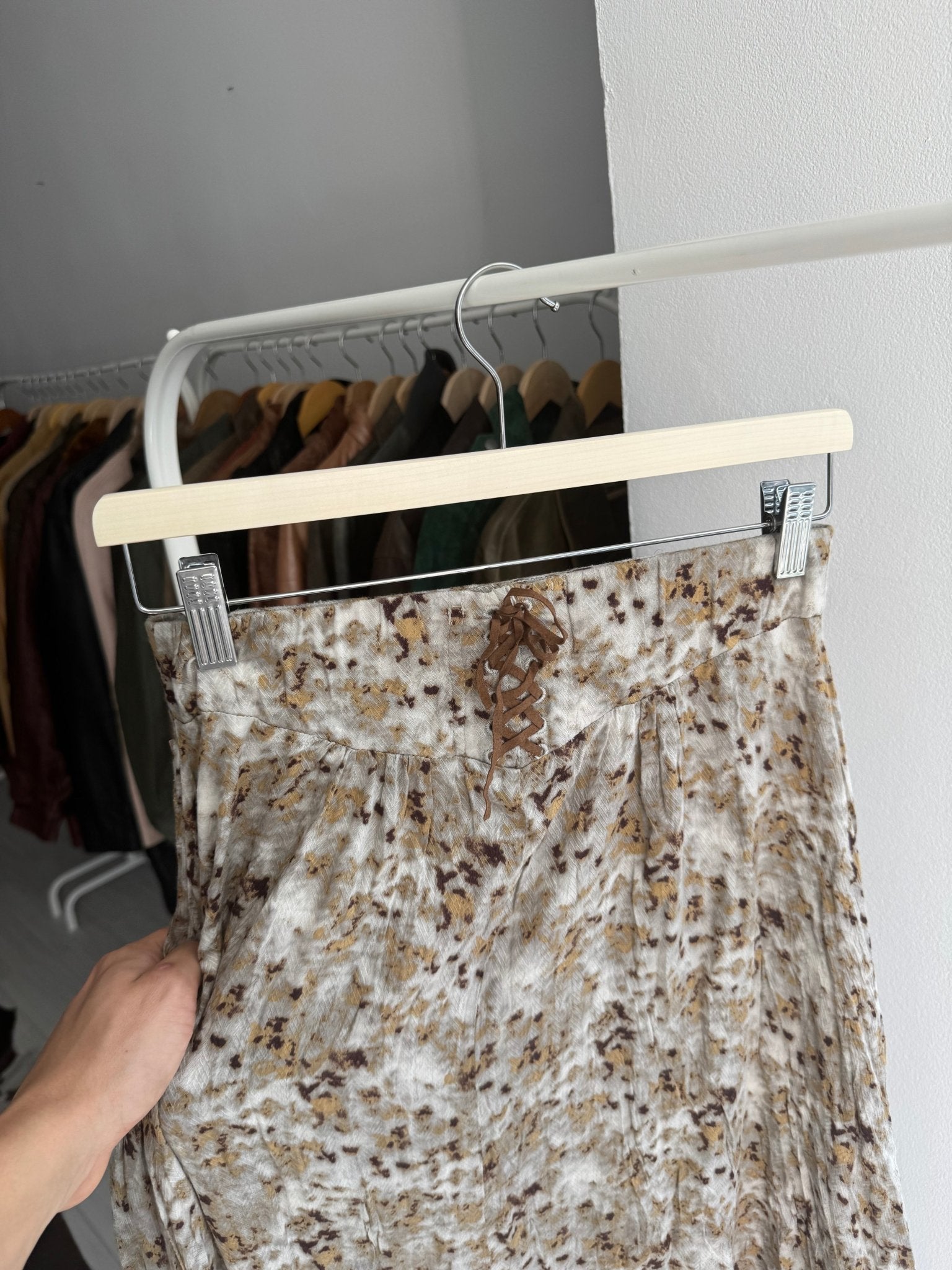 ✨ Fustă Y2K Calvin Klein Printed – W25 (XS Damă) - anbracaminte