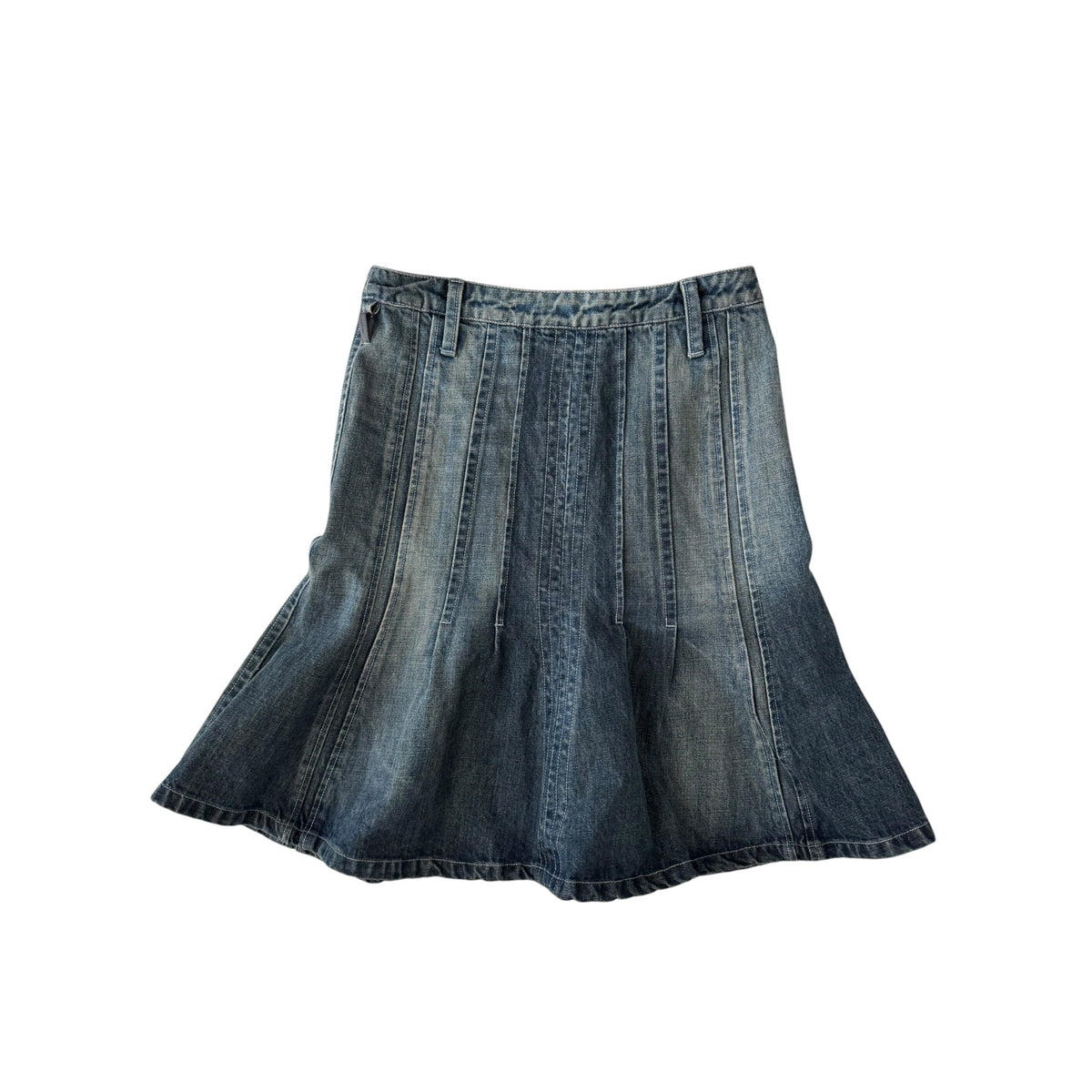 ☀️ Fustă Y2K Denim Sportmax by Max Mara – EU 34 Damă (XS/S) - anbracaminte
