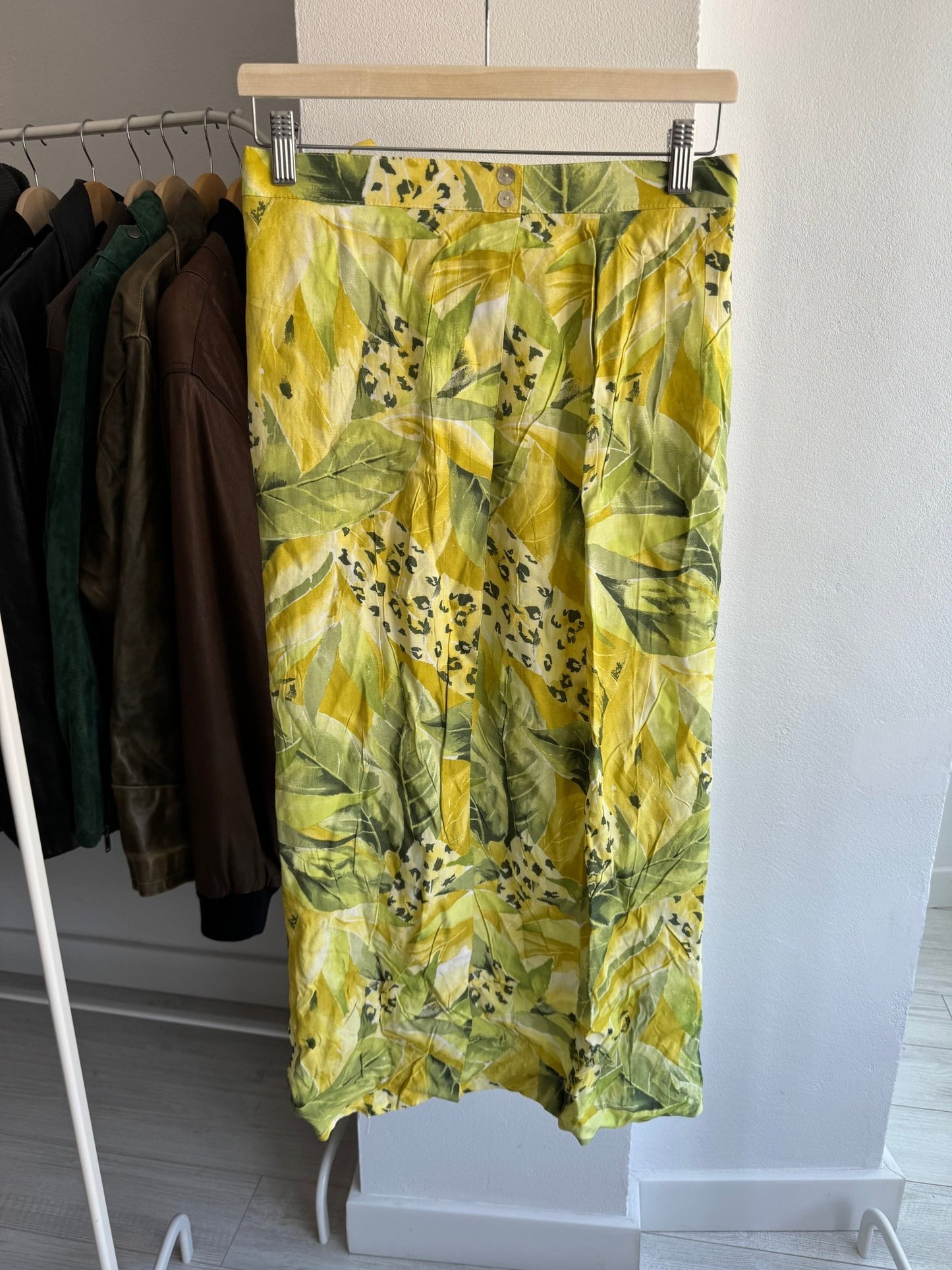 🍋 Fustă Y2K Printed – EU 40 (M/L Damă) - anbracaminte