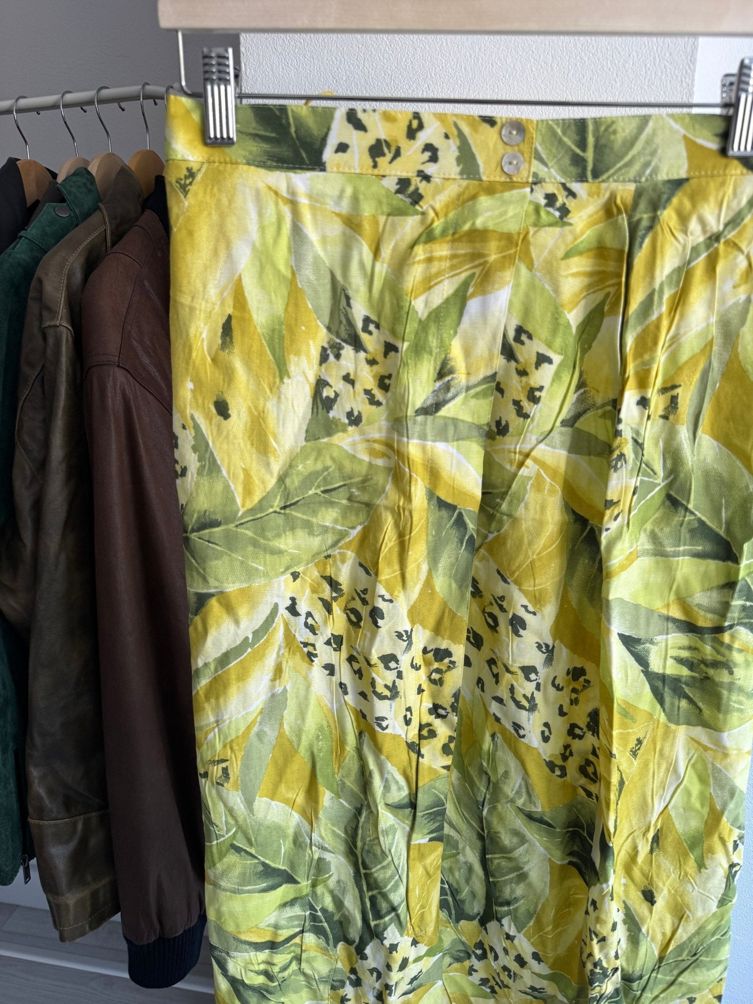🍋 Fustă Y2K Printed – EU 40 (M/L Damă) - anbracaminte